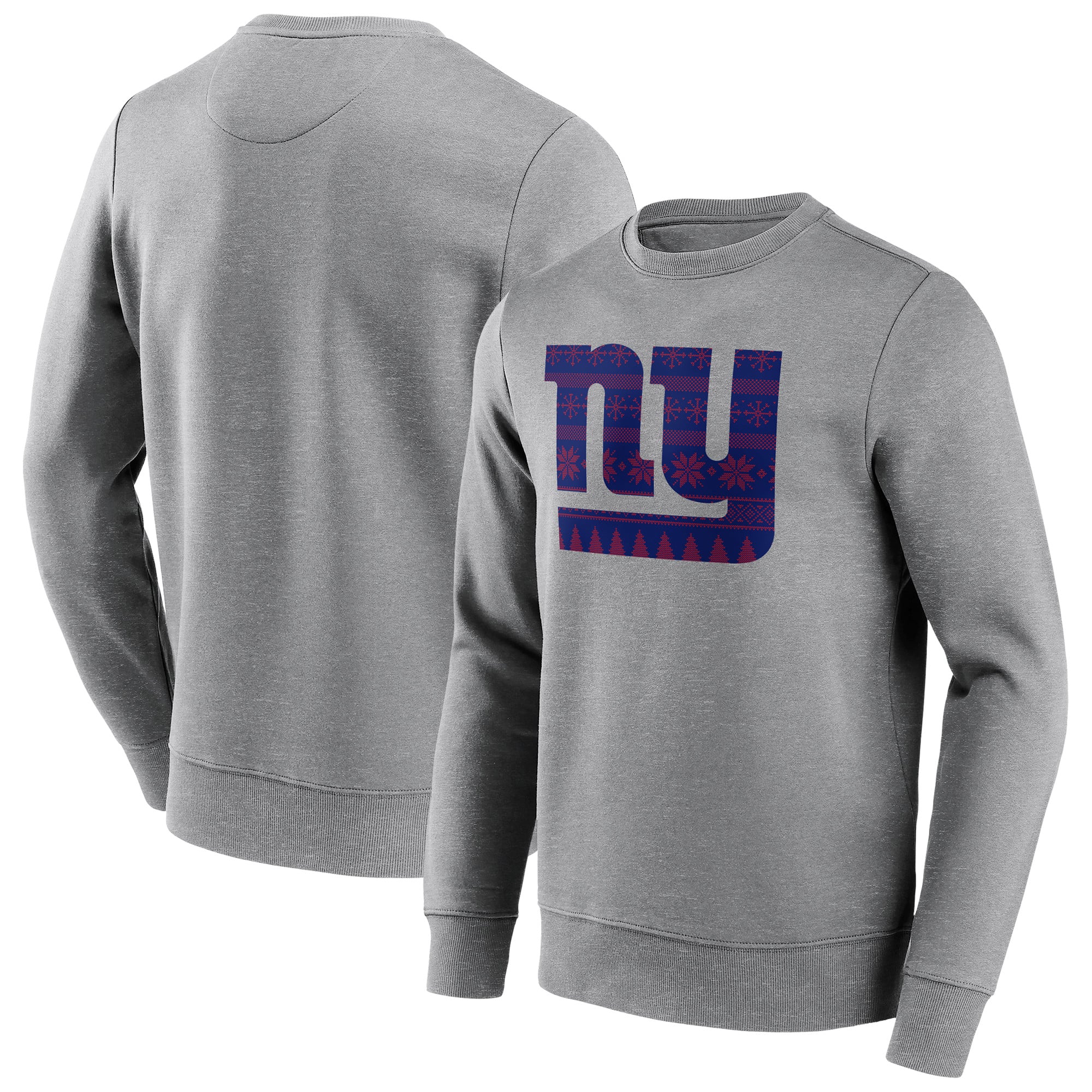 Sweat ras du cou graphique New York Giants Christmas Jumper - Hommes