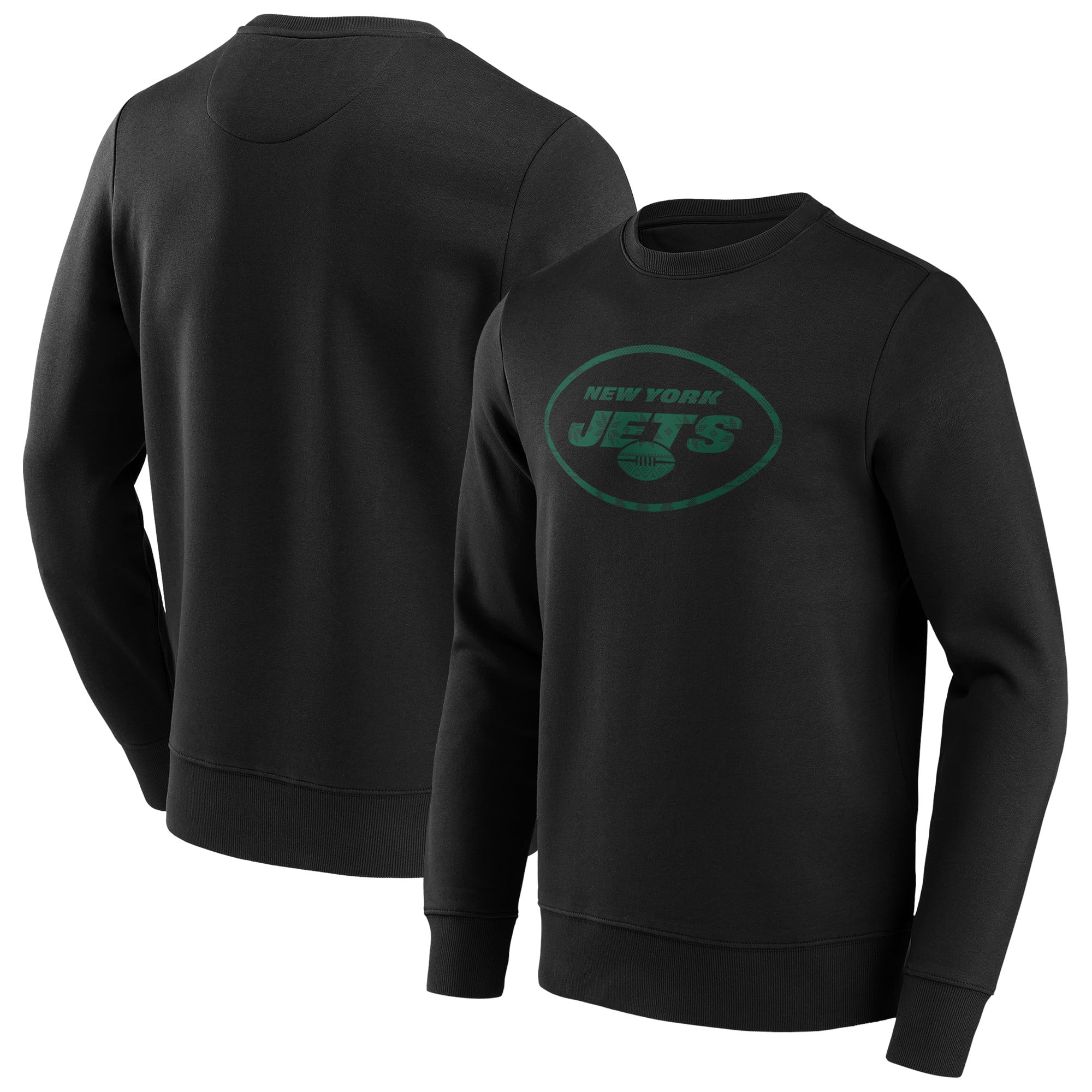 Felpa girocollo con grafica natalizia dei New York Jets - Uomo
