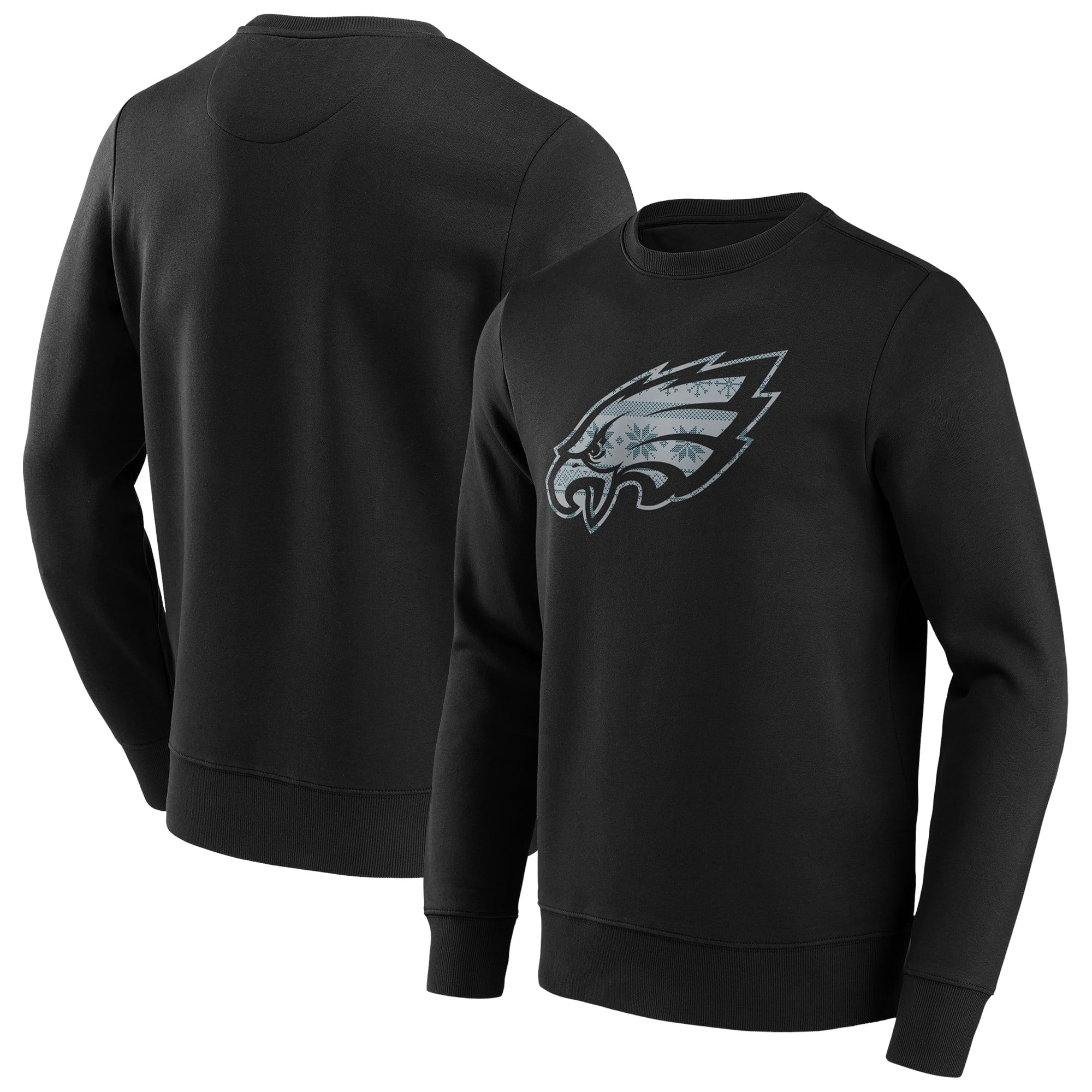 Felpa girocollo con grafica natalizia dei Philadelphia Eagles - Uomo