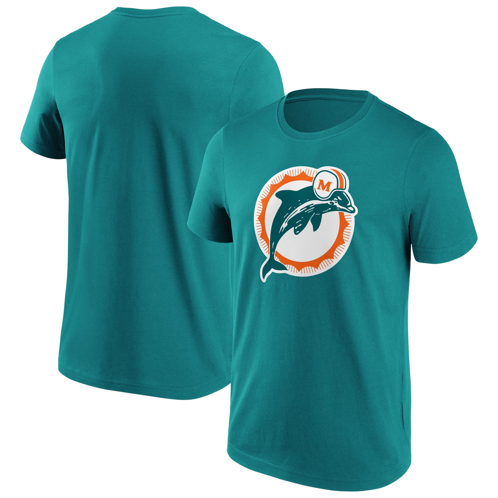 T-shirt con logo classico dei Miami Dolphins - Uomo
