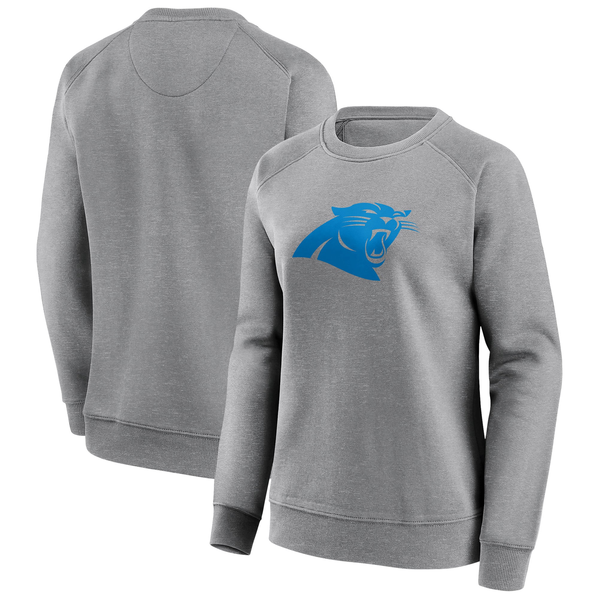 Sweat ras du cou graphique à logo mono des Panthers de la Caroline - Femme