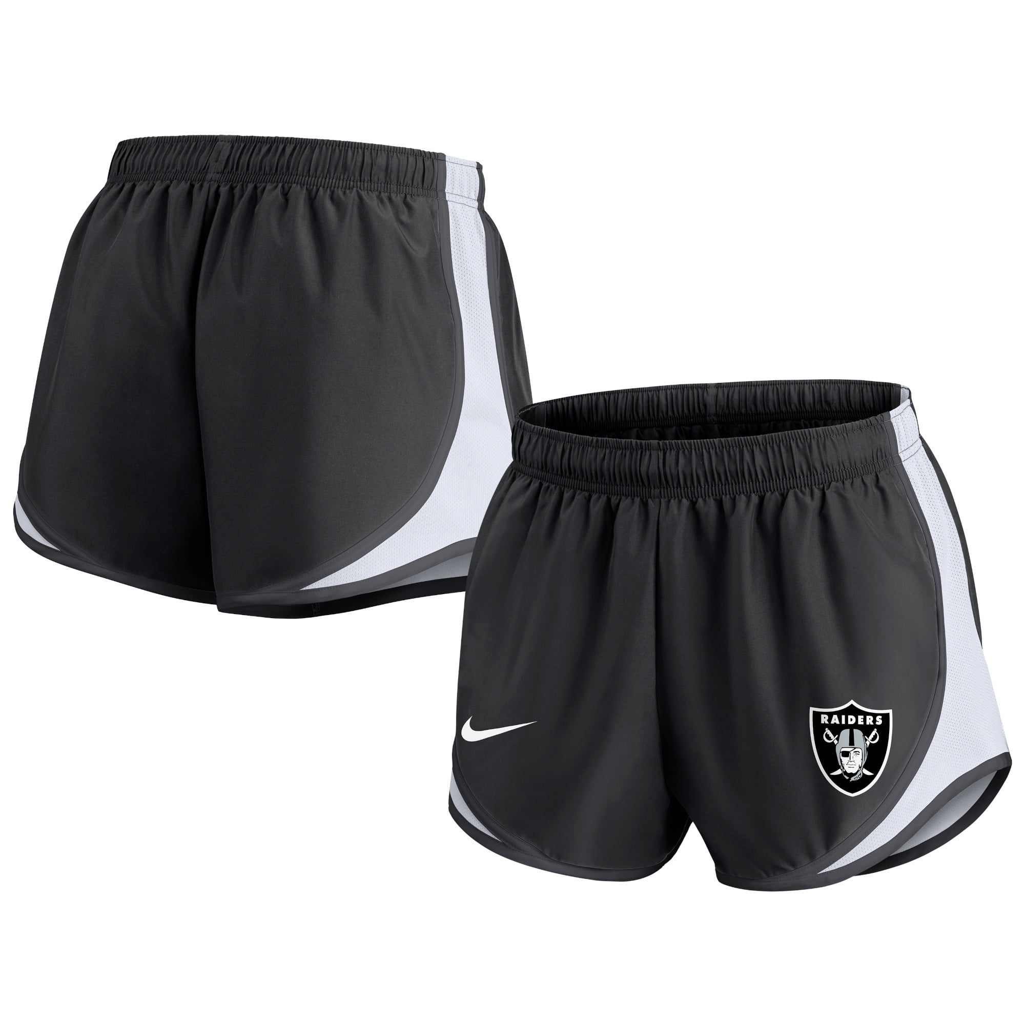Pantaloncini Nike Tempo dei Las Vegas Raiders - Donna