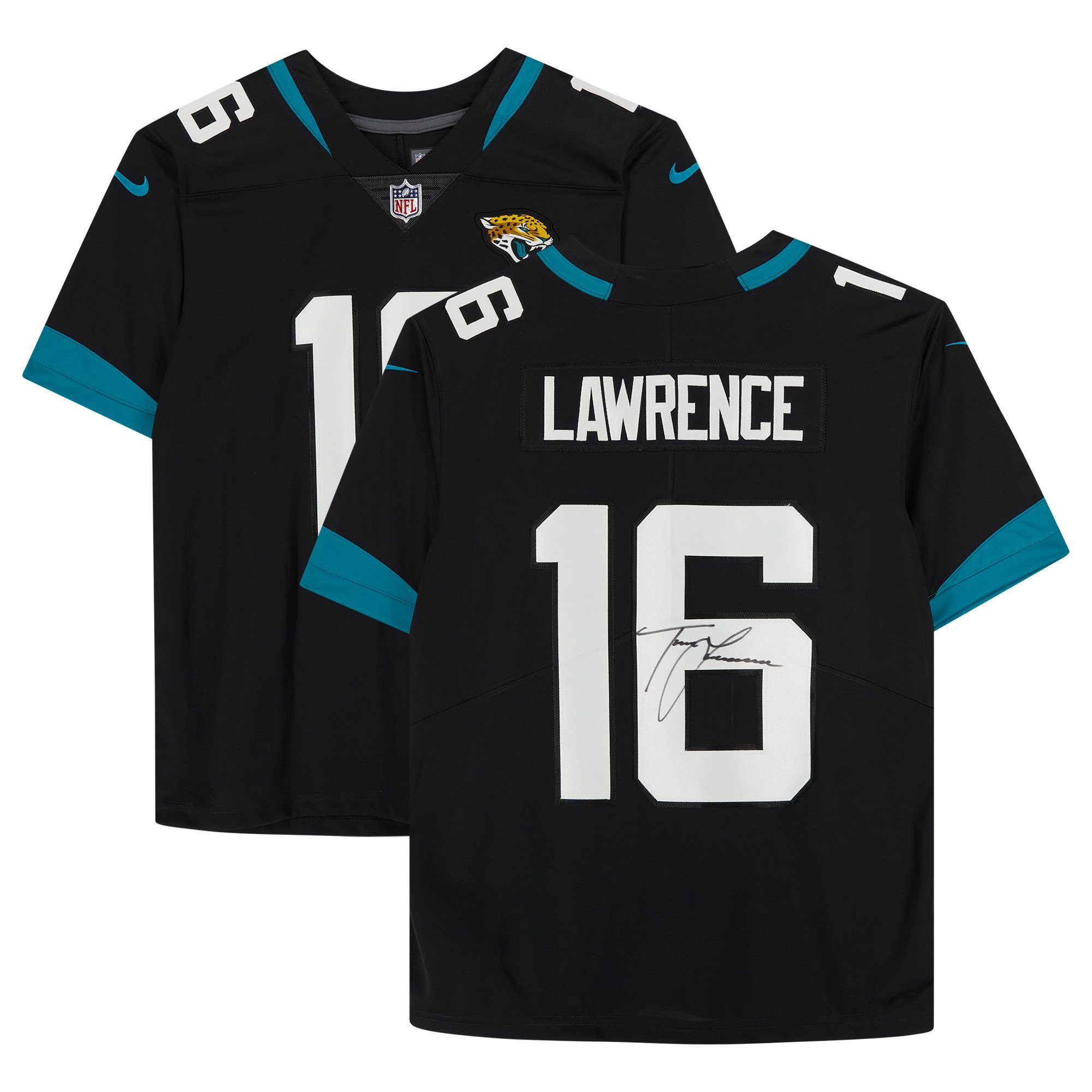 Jacksonville Jaguars Lawrence Jaguars Autographed Black Nike Limited Jersey