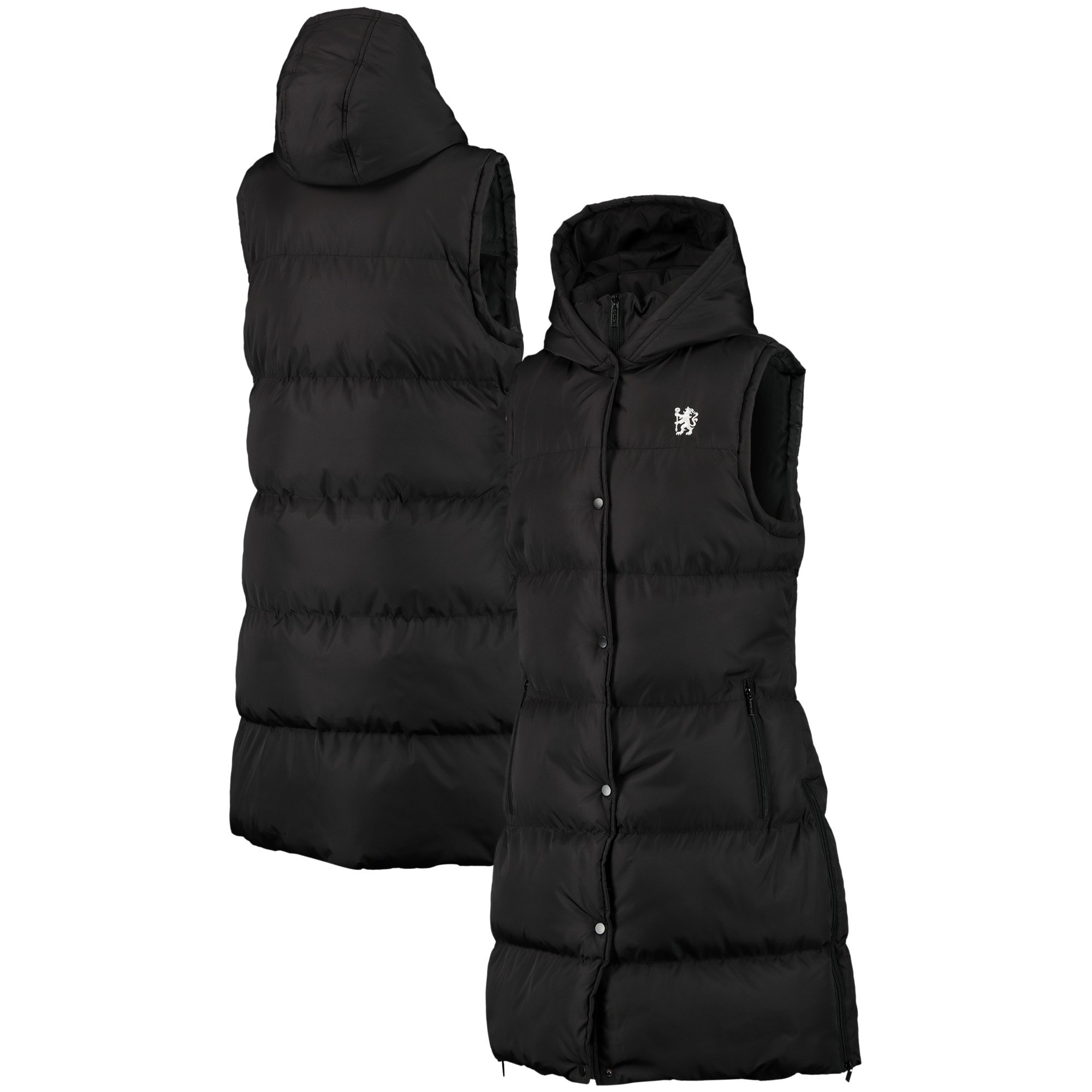 Gilet imbottito Chelsea Longline - Nero - Donna