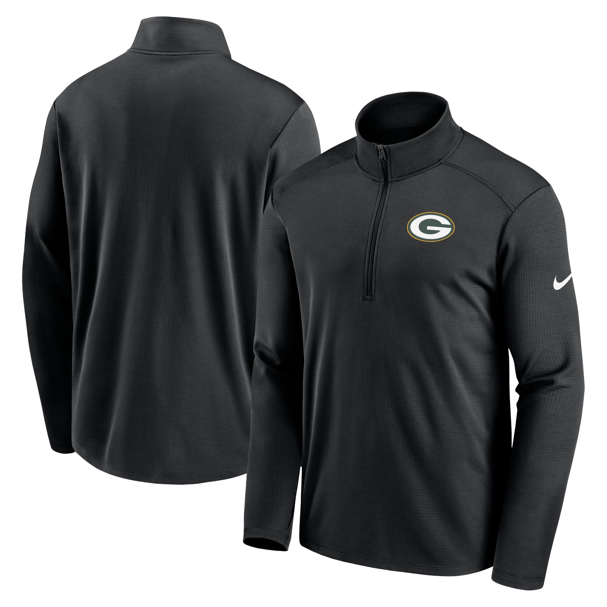 Green Bay Packers Nike Pacer Half Zip - Mens