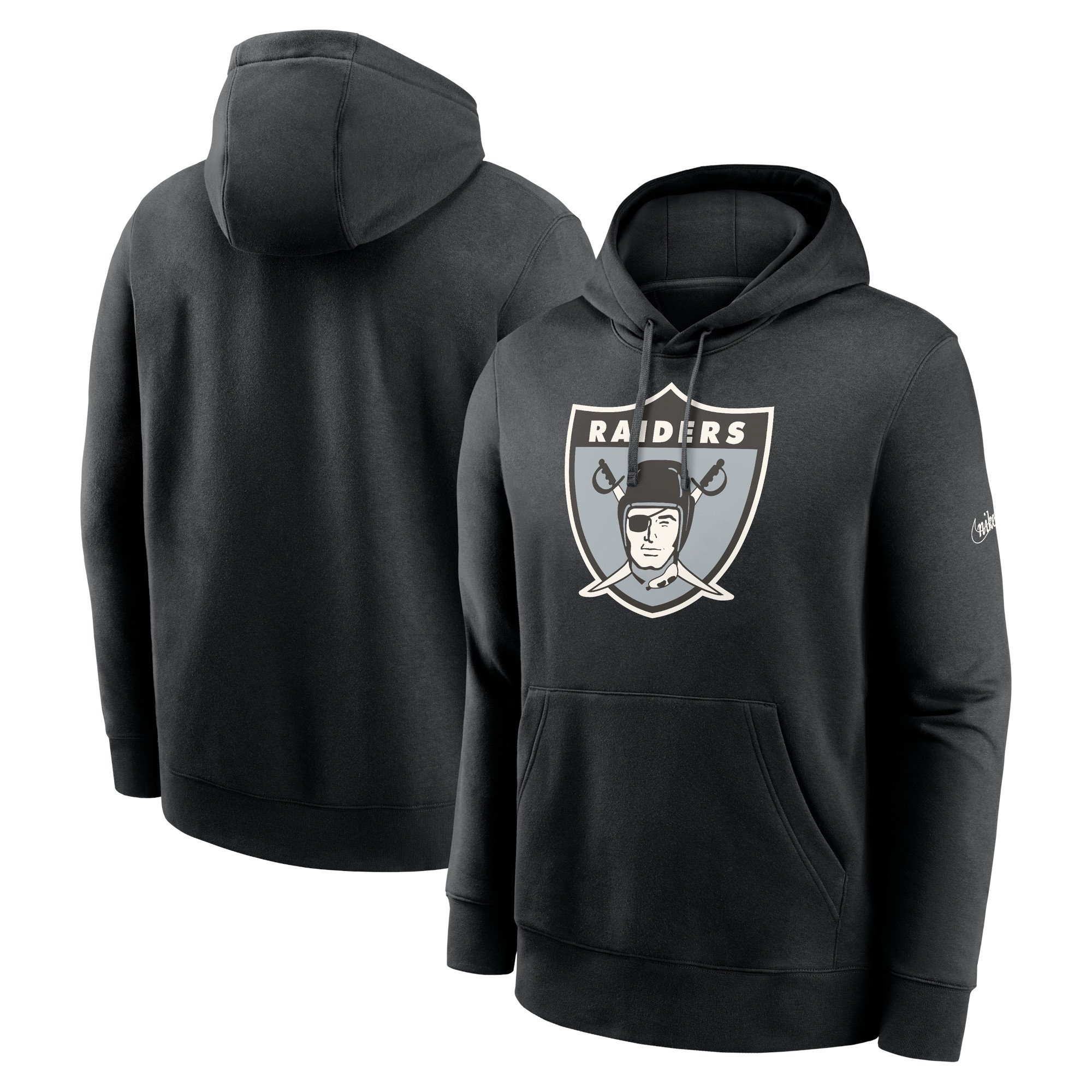 Felpa con cappuccio Nike Rewind Club degli Oakland Raiders - Uomo
