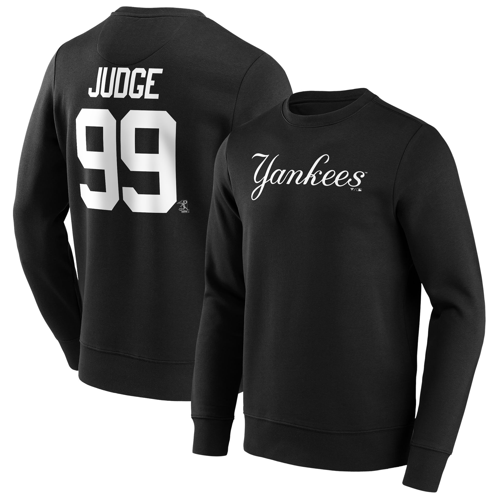 Felpa girocollo con nome e numero del giudice Aaron dei New York Yankees - Uomo
