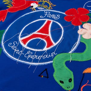 Sweat Brodé PSG x Esteban Cortazar - Bleu - Unisexe, vue 4