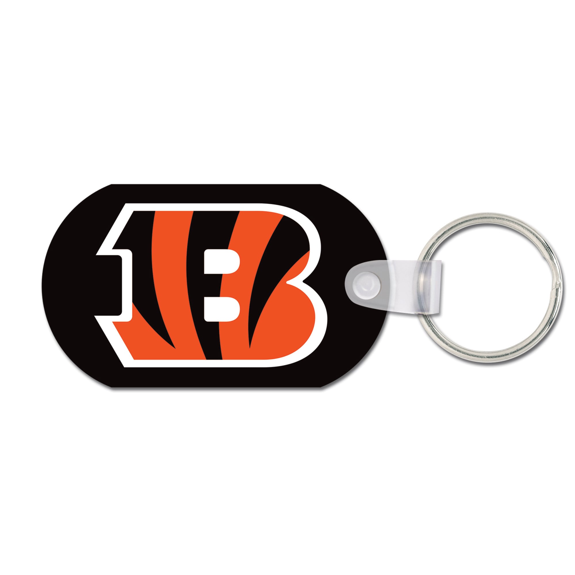 Llavero de metal con logotipo de los Cincinnati Bengals - Aluminio