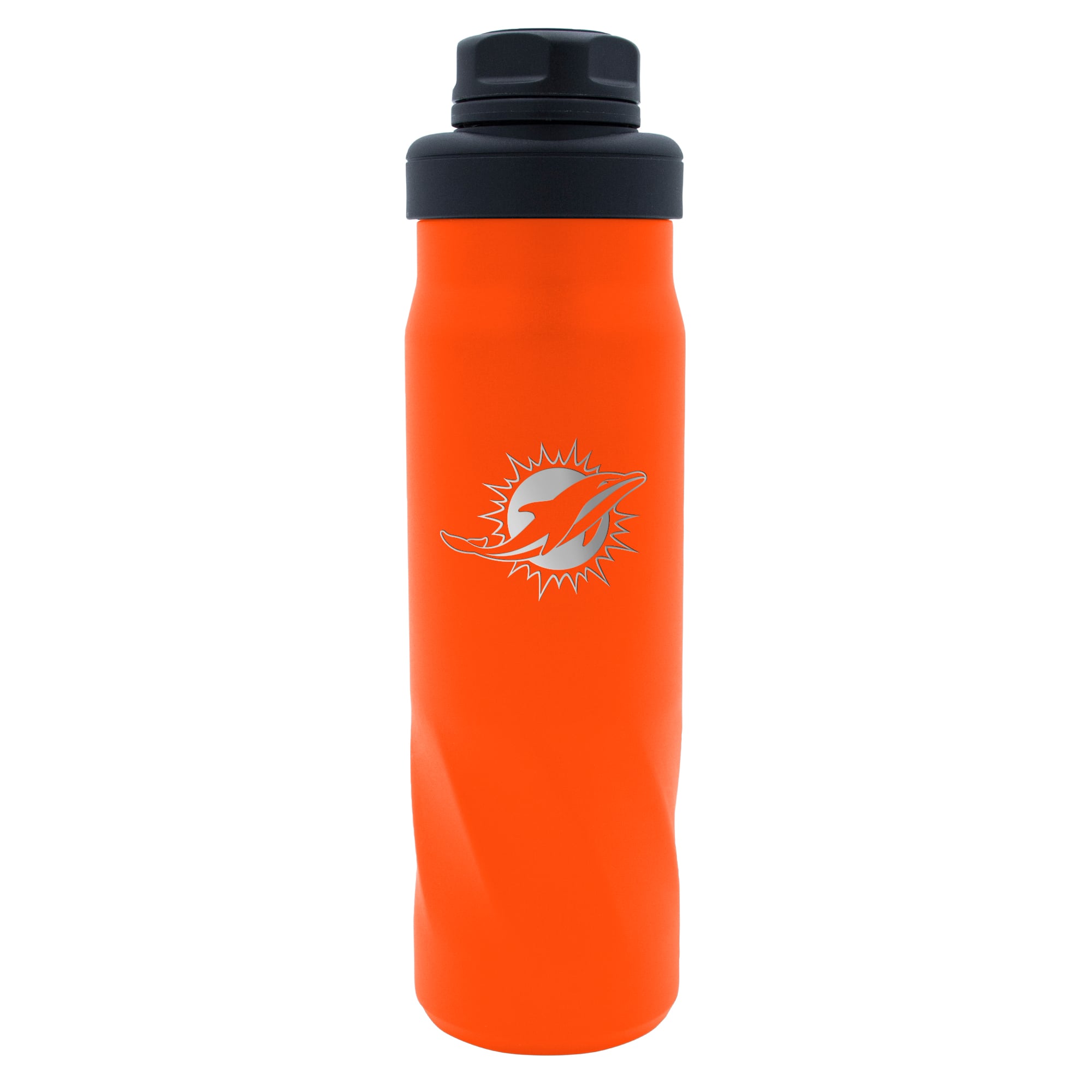 Botella de agua de acero inoxidable Miami Dolphins - 20 oz