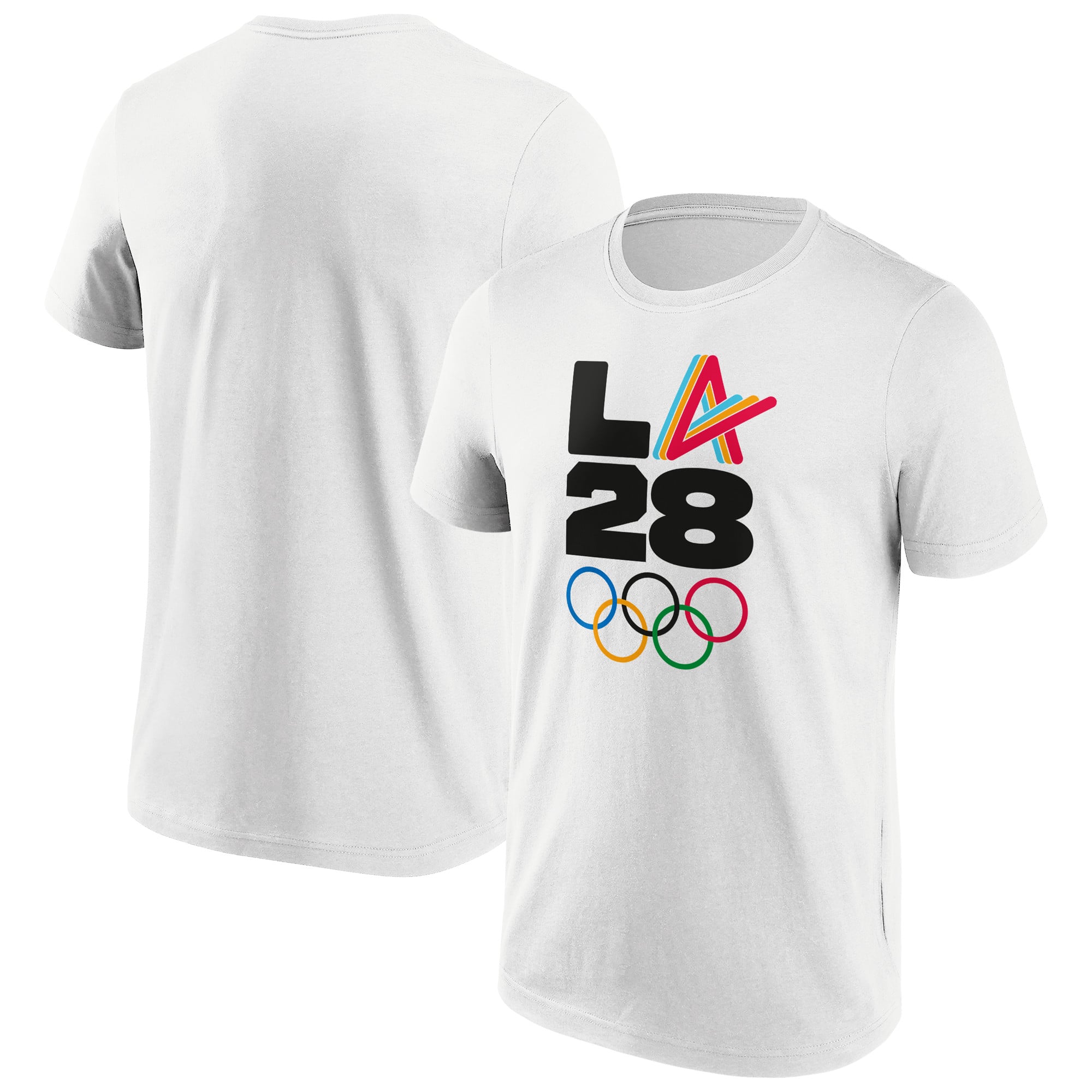 T-shirt grafica LA 2028 Creator A's Olympics - bianca