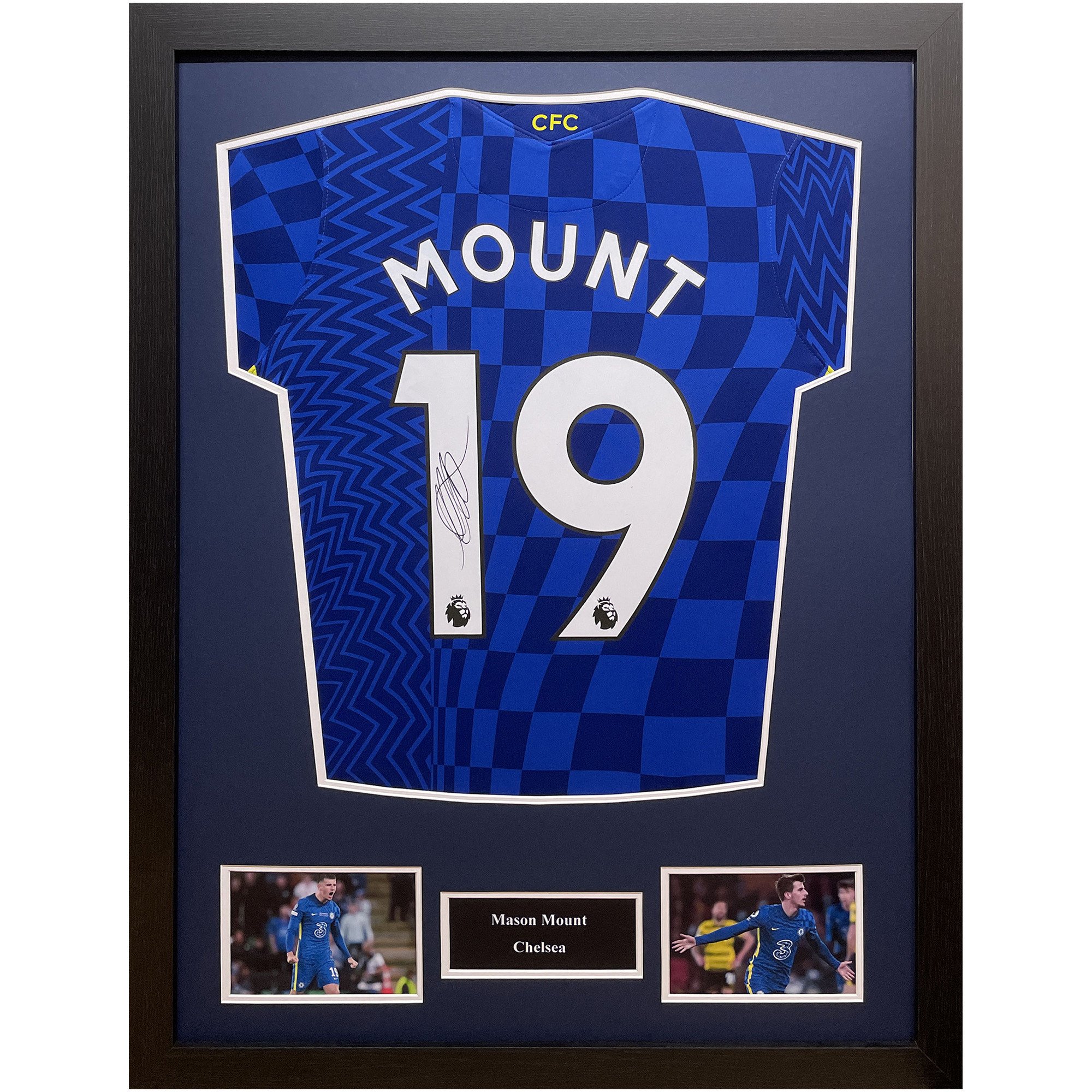 . Maglia Chelsea autografata da Mason Mount