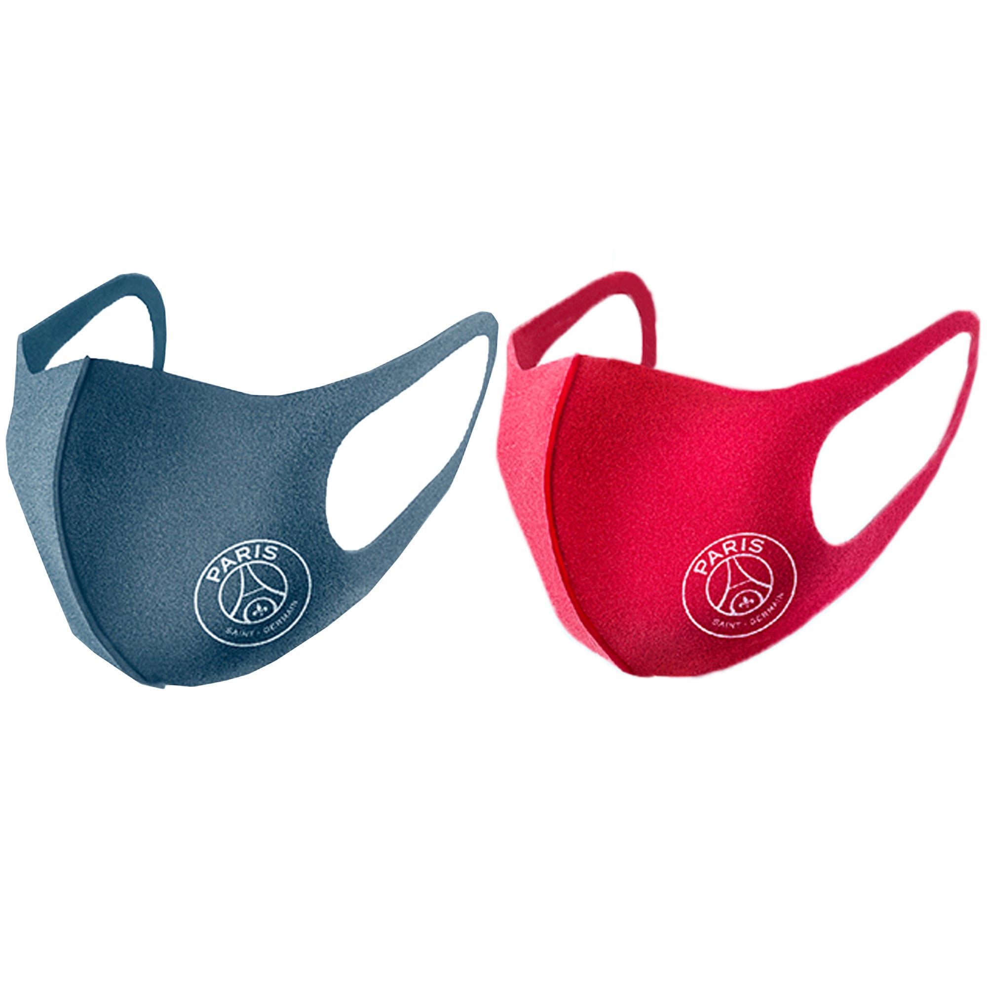 Paris Saint-Germain X ARAX Confezione da 2 mascherine per il viso - Blu/Rosso - Adulti