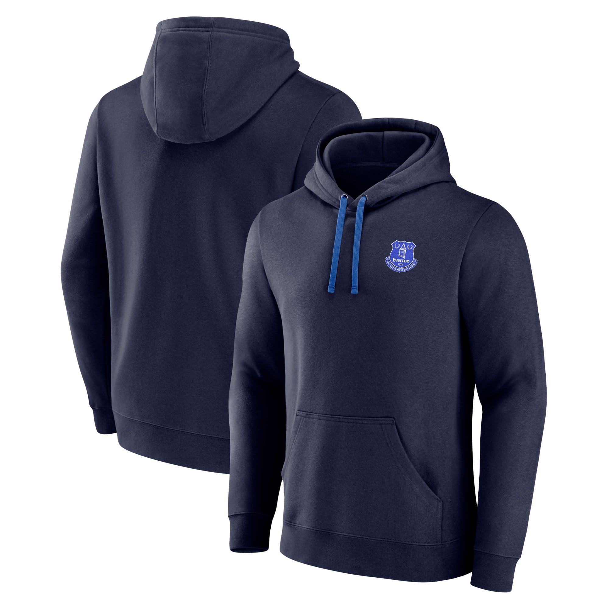 Felpa con cappuccio Everton Essentials Small Crest Overhead - Blu navy - Uomo