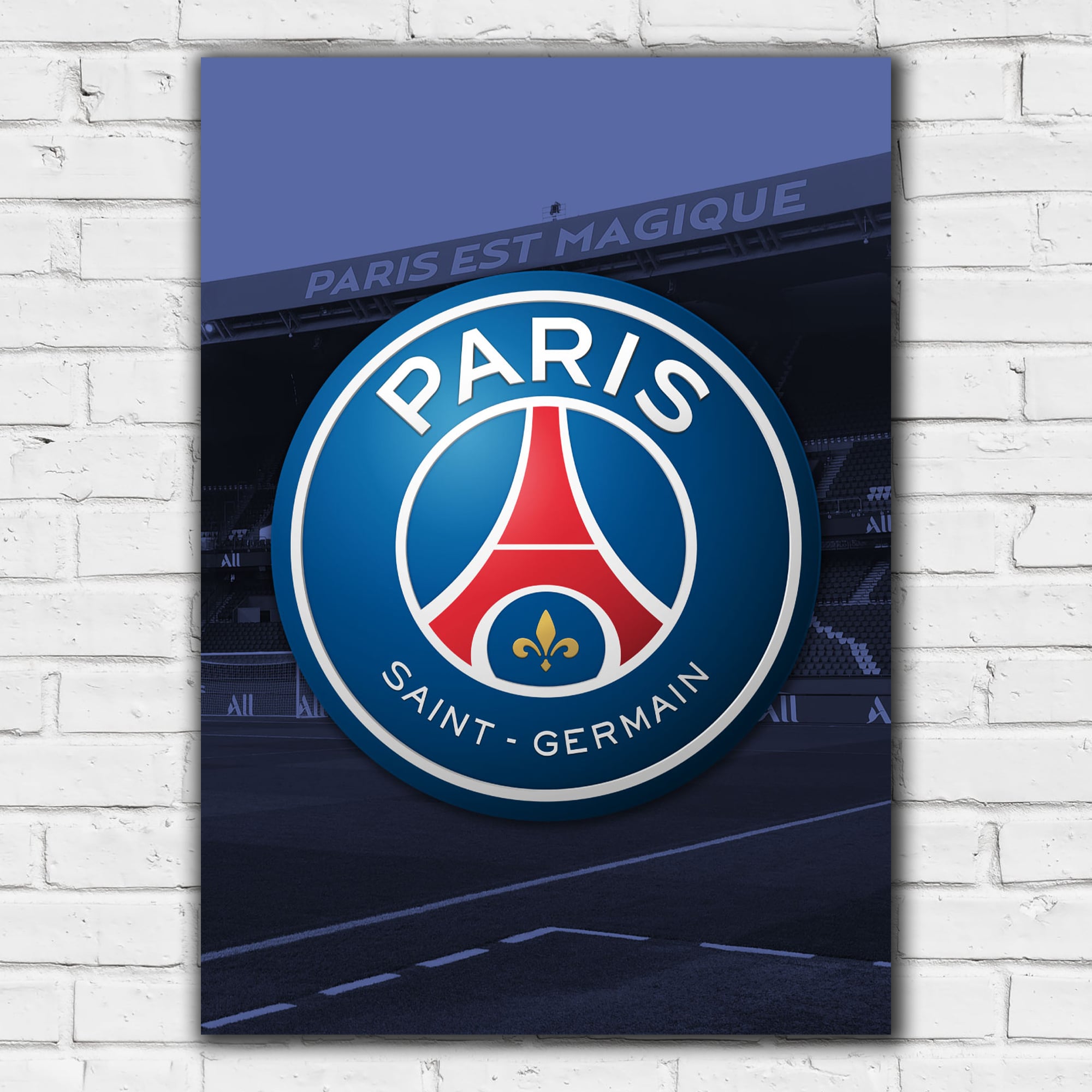 Stampa dello stemma del Paris Saint-Germain - A2