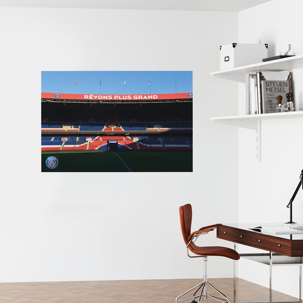 Sticker Grand Mur Paris Saint-Germain Stade Revons Plus - 90cm x 60cm