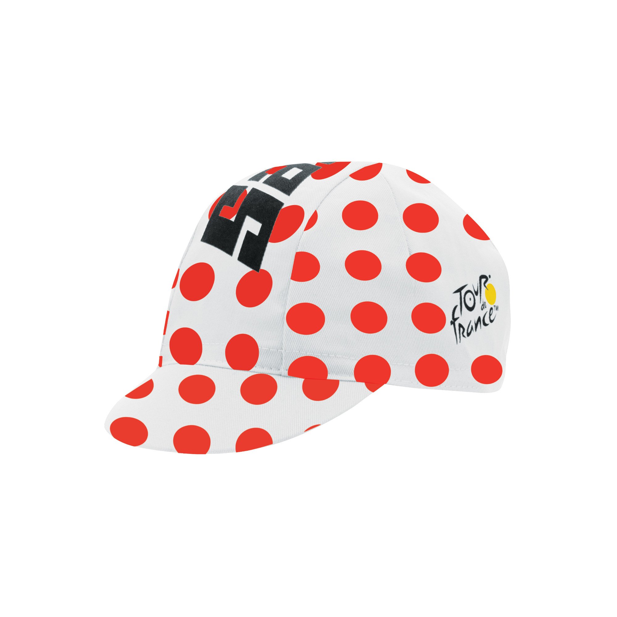 Cappellino da ciclismo Tour de France 2026 di Santini - Polka