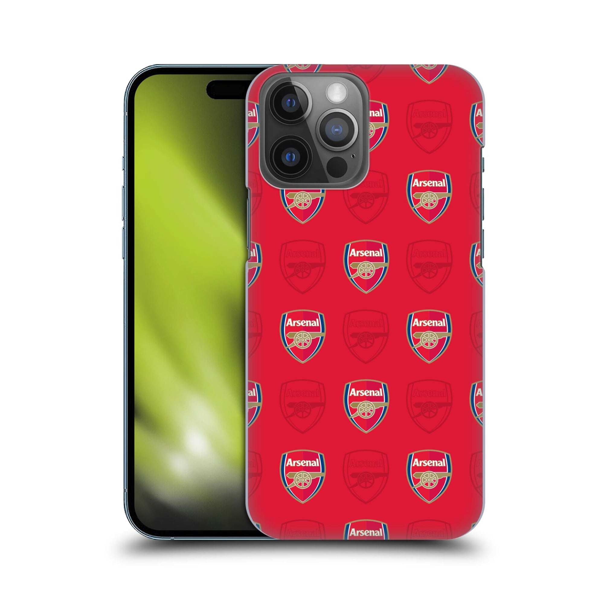 Custodia rigida per cellulare con stemma Arsenal Repeat - rossa - iPhone