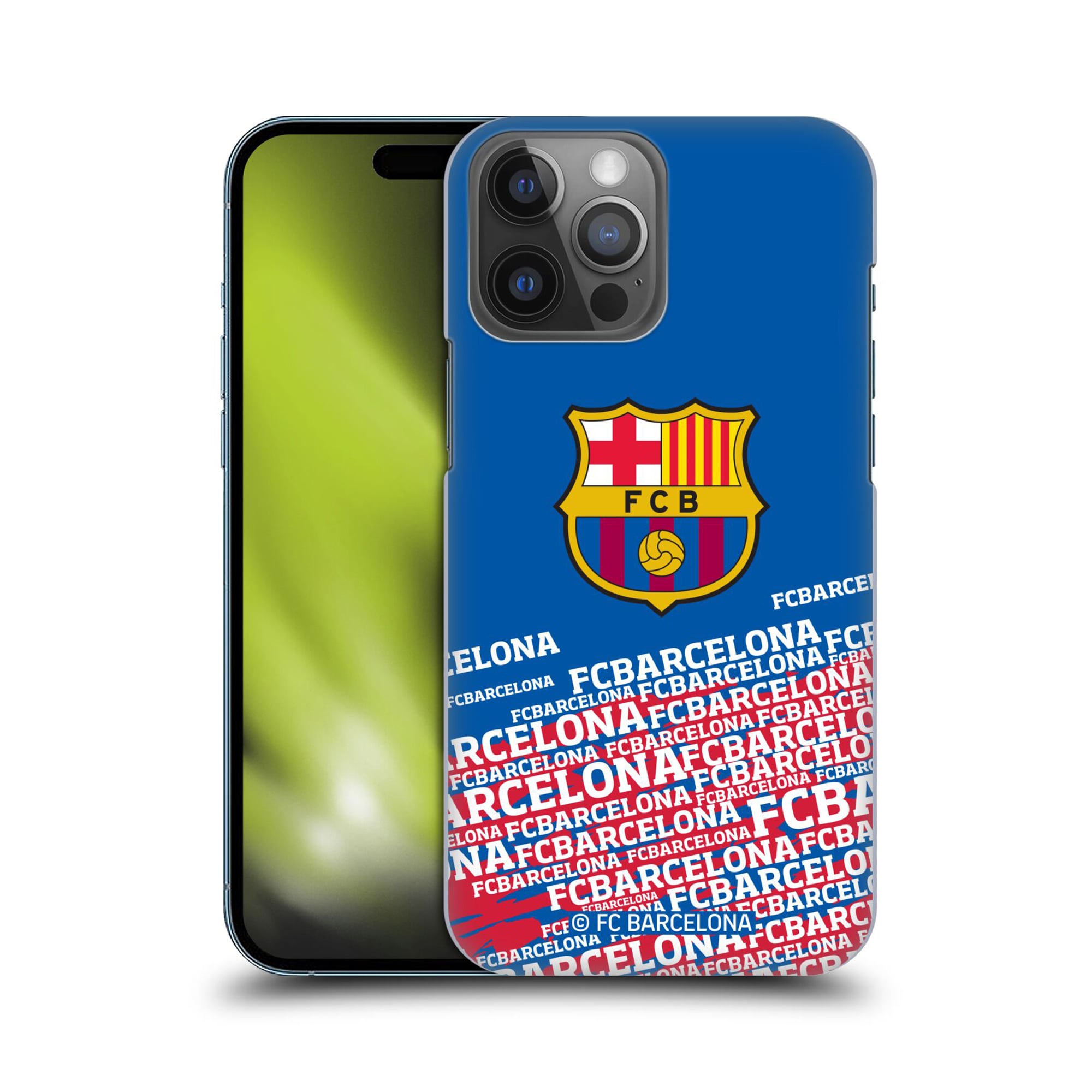 Custodia rigida per cellulare Barcelona Impact - blu - iPhone