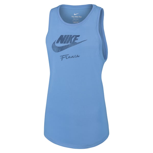 Débardeur Haut France Nike - Bleu - Femme