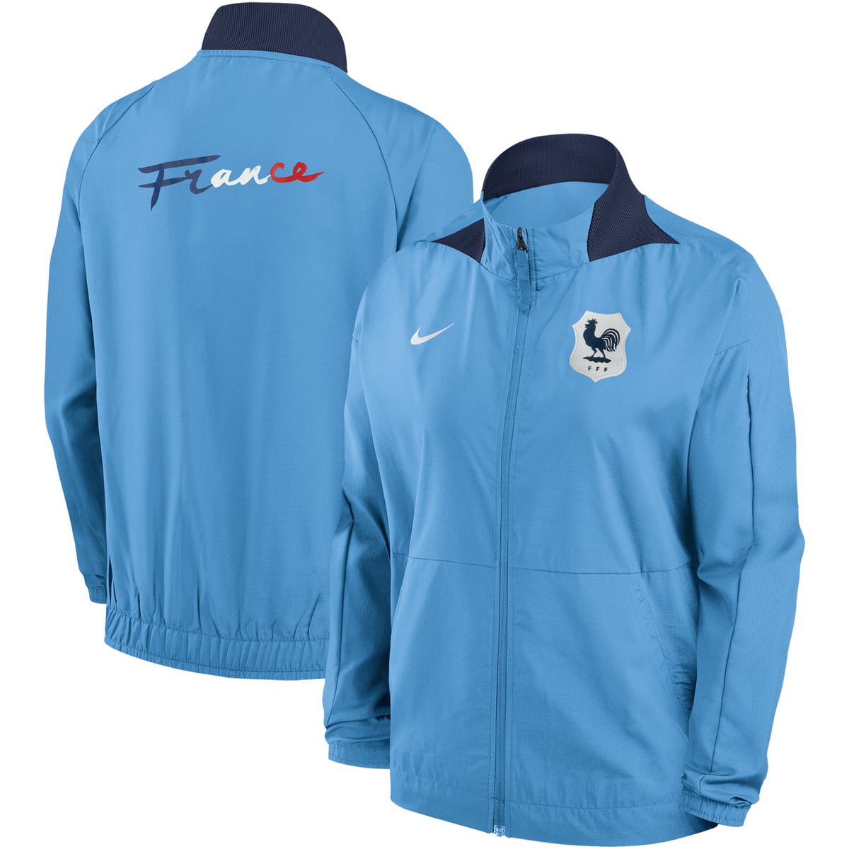 Veste France Nike Anthem - Bleu - Femme