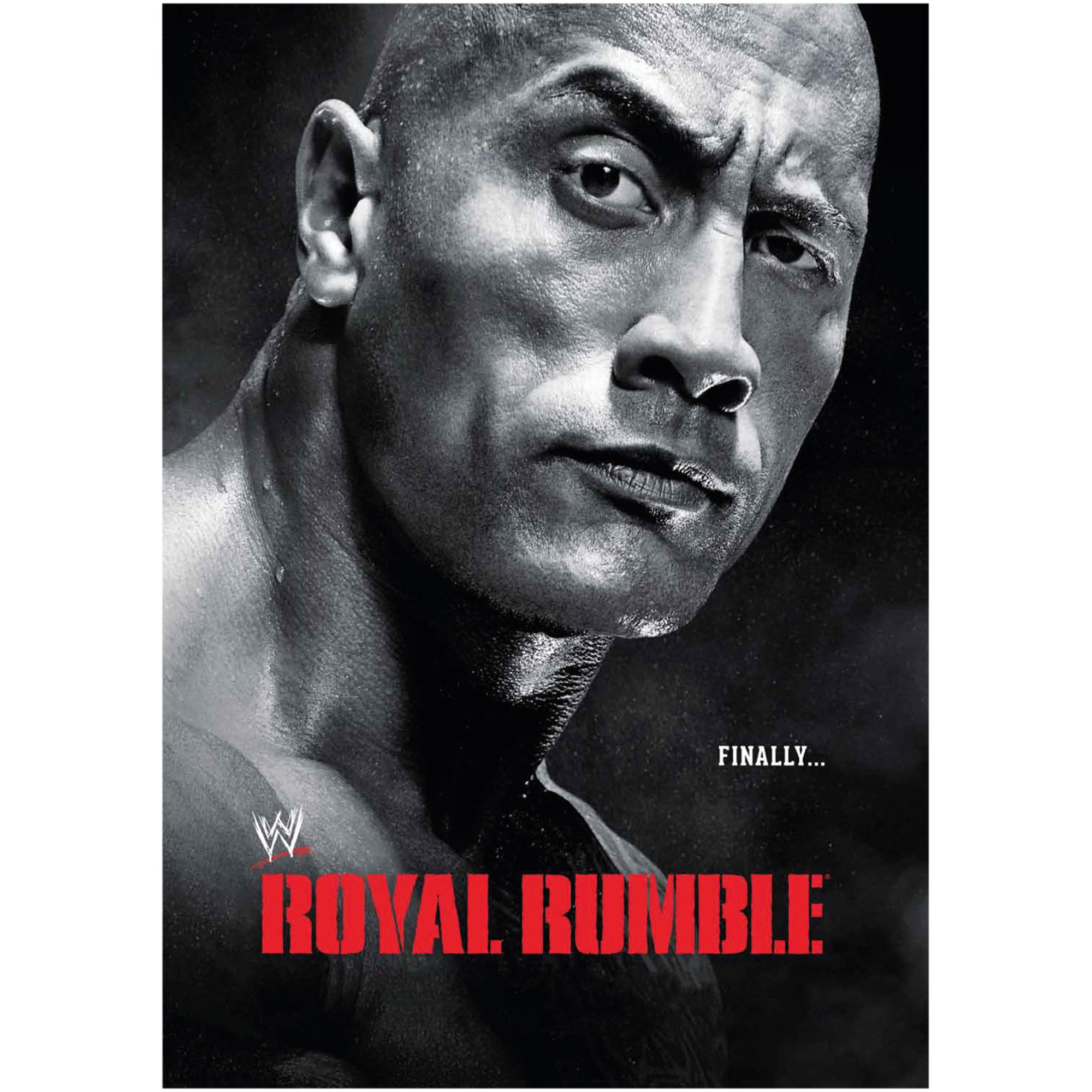 Poster WWE The Rock Royal Rumble - A2 senza cornice