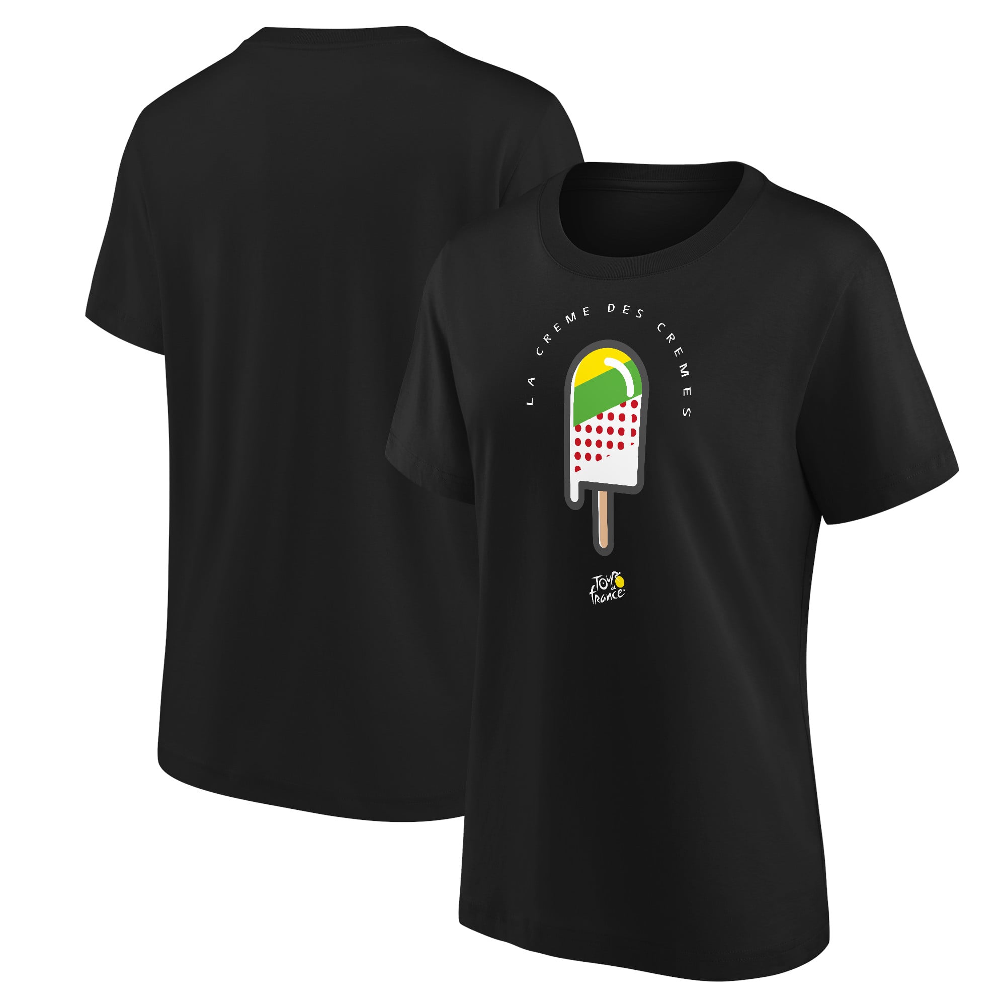 T-shirt con grafica Tour de France Ice Lolly Crème - da donna