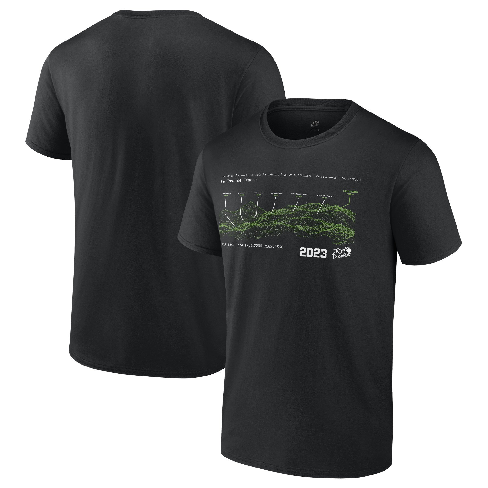 T-shirt grafica Summit Tour de France 2023