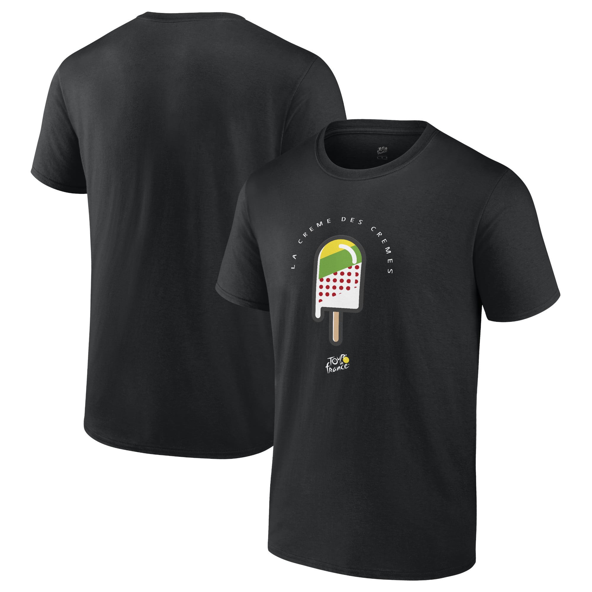 T-shirt grafica Tour de France Ice Lolly Crème
