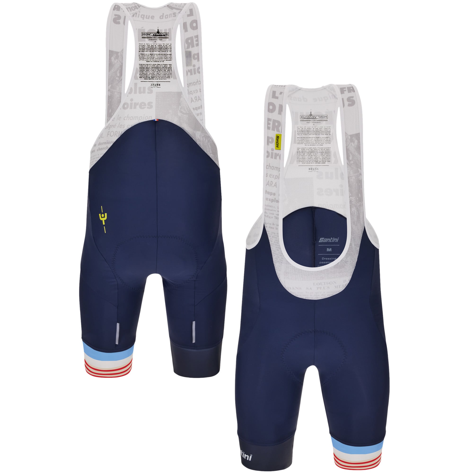 Pantaloncino ciclismo Maillot Jaune Santini Tour de France 2024 M. Ventoux