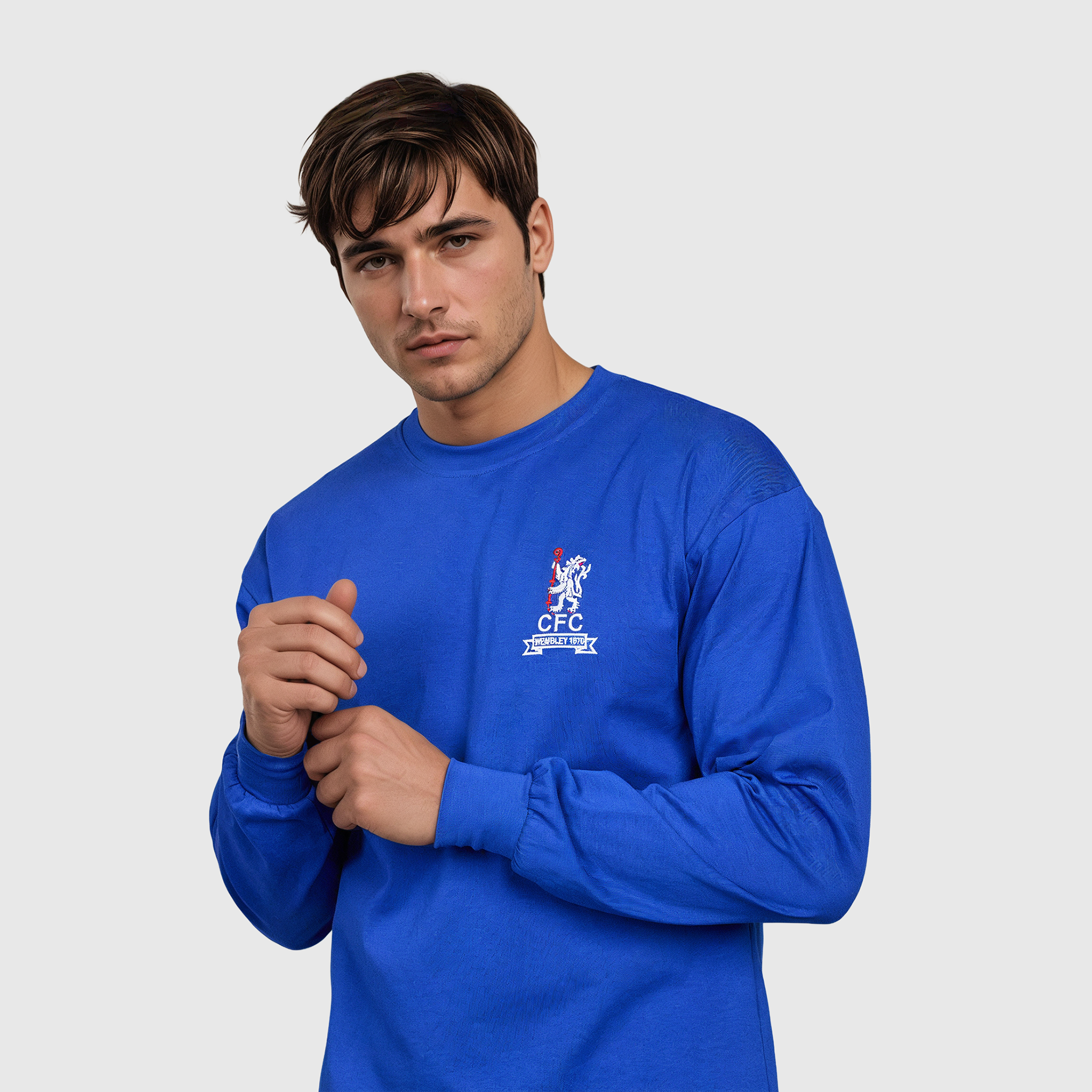 Chelsea Maglia maniche lunghe Replica Final FA Cup 1970