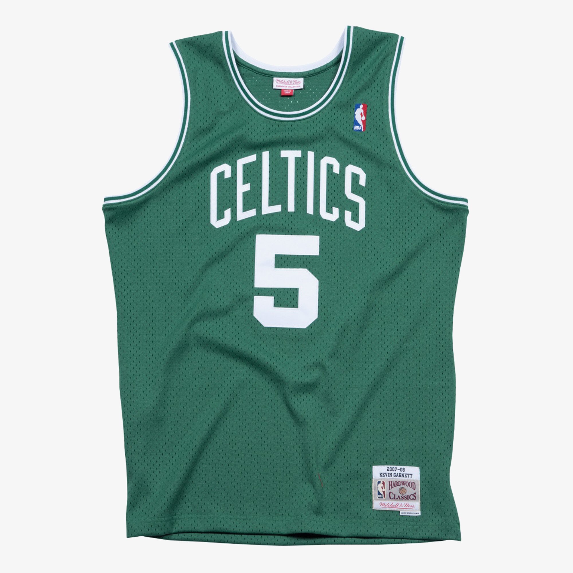 Kevin Garnett Boston Celtics 2007-08 Mitchell & Ness Swingman Auswärtstrikot – Grün