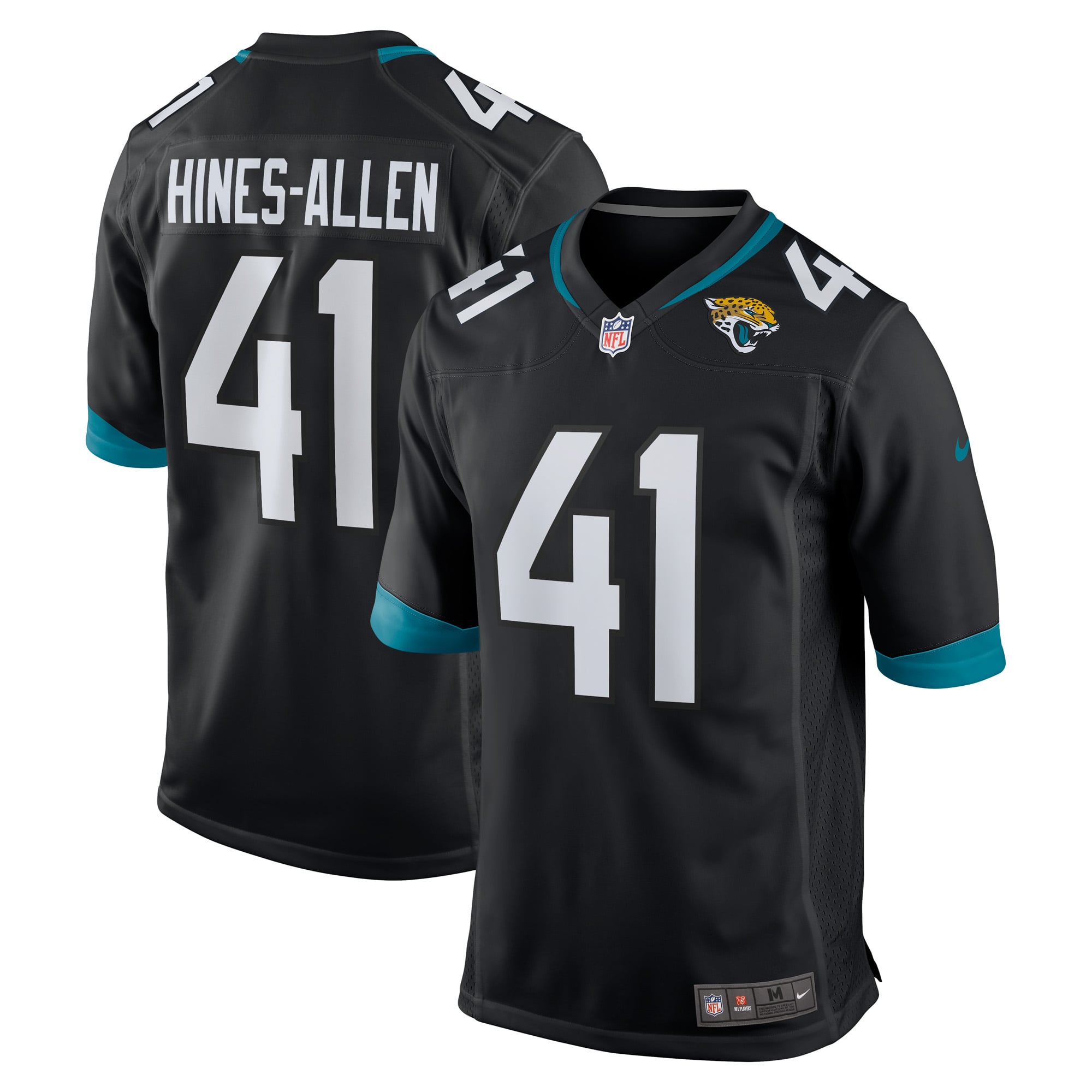 Camiseta Nike Game de la 3ª equipación del Jacksonville Jaguars - Negro - Josh Hines-Allen - Hombre