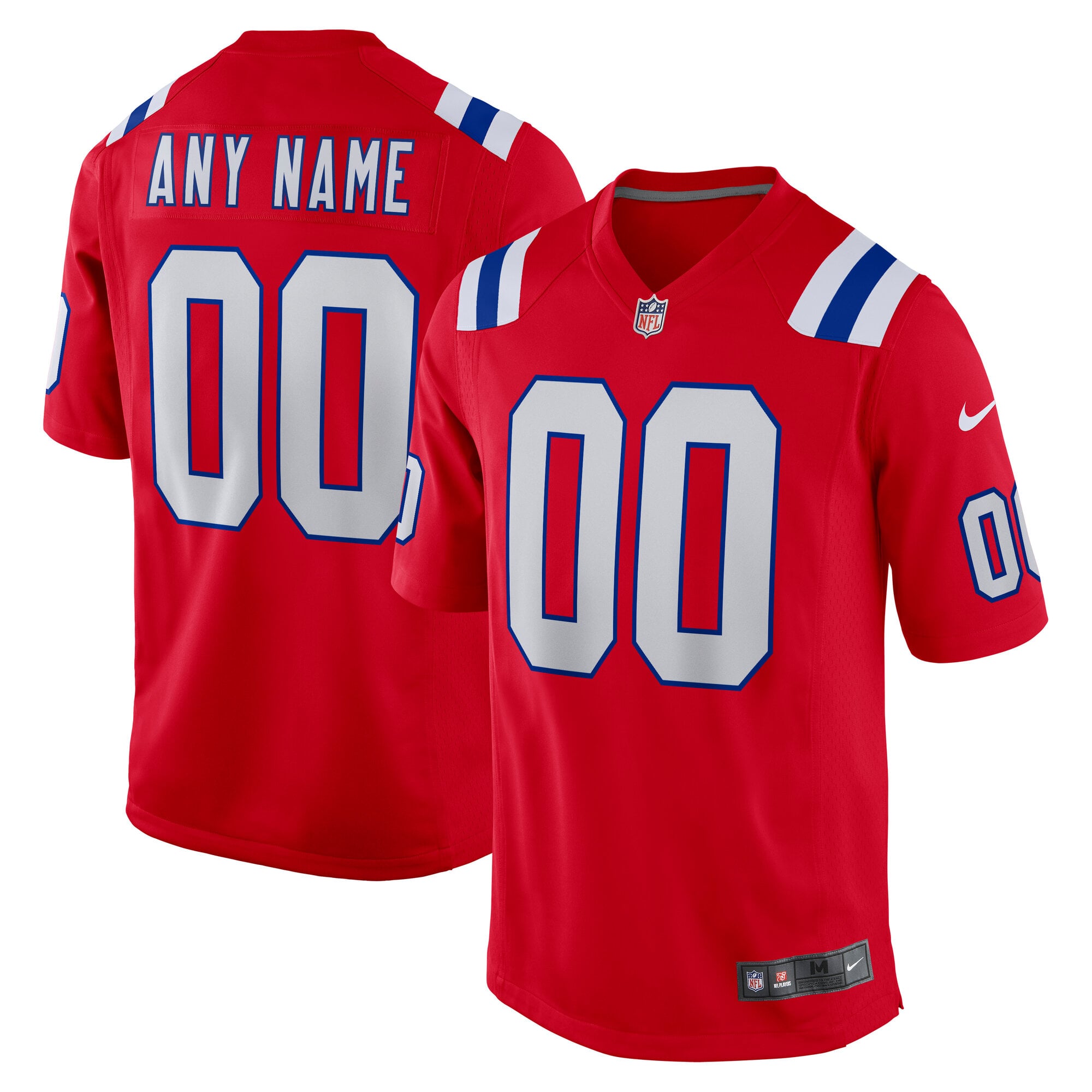 Camiseta Nike Game de la 3ª equipación del New England Patriots - Personalizada - Hombre: retailer-supplied image