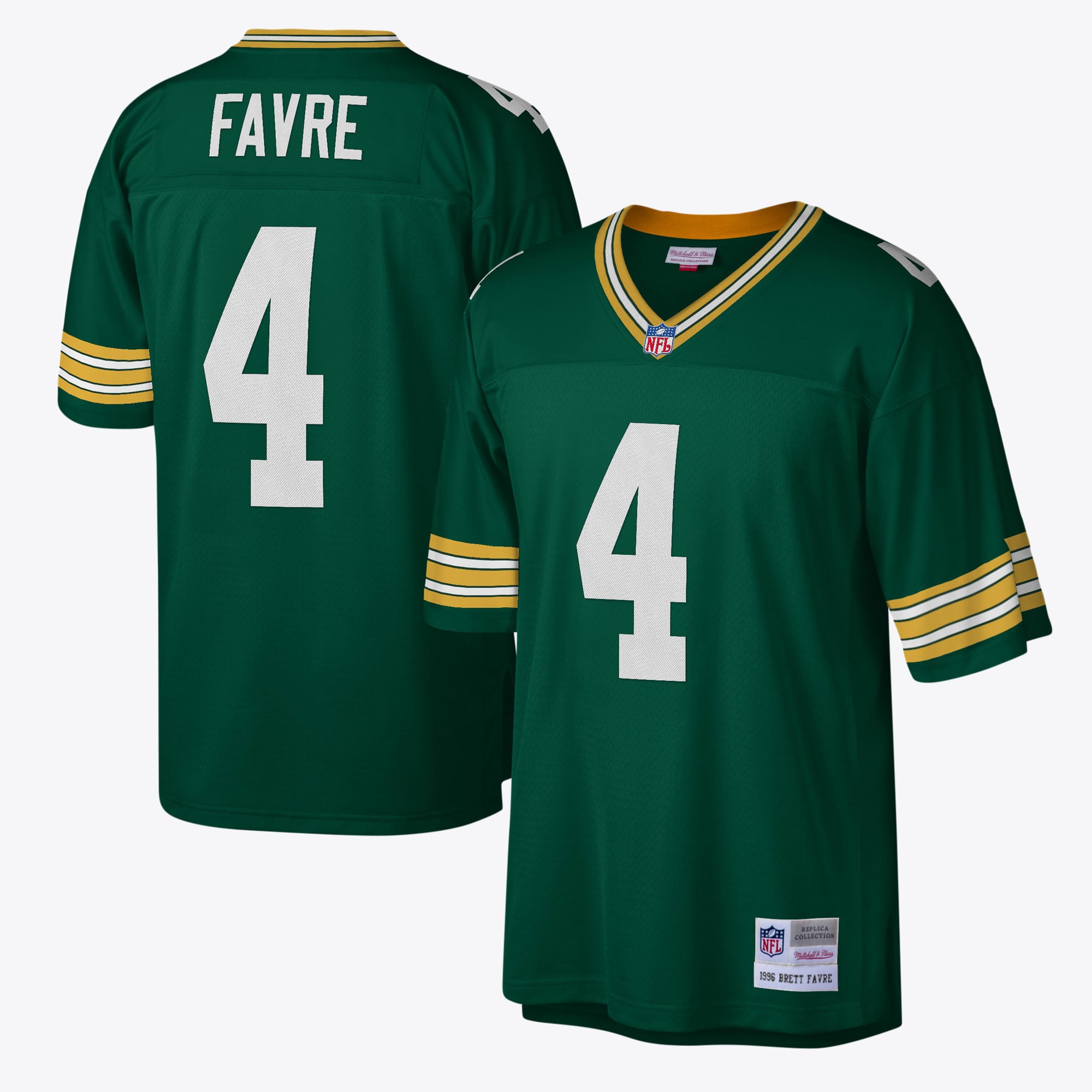 Green Bay Packers Mitchell & Ness 1994 Brett Favre Trikot - Dunkelgrün