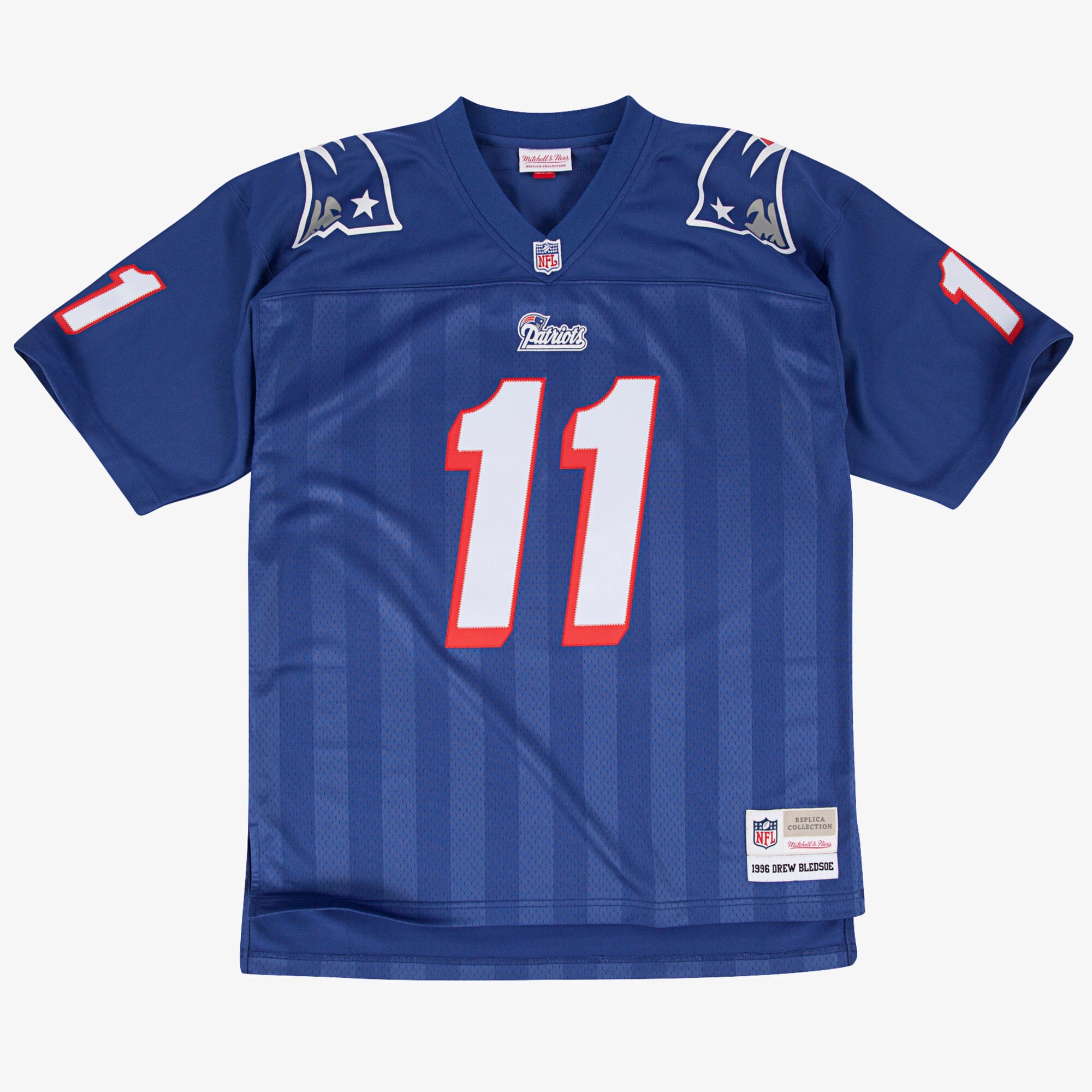 Drew Bledsoe New England Patriots 1996 Mitchell & Ness Legacy Trikot – Marineblau