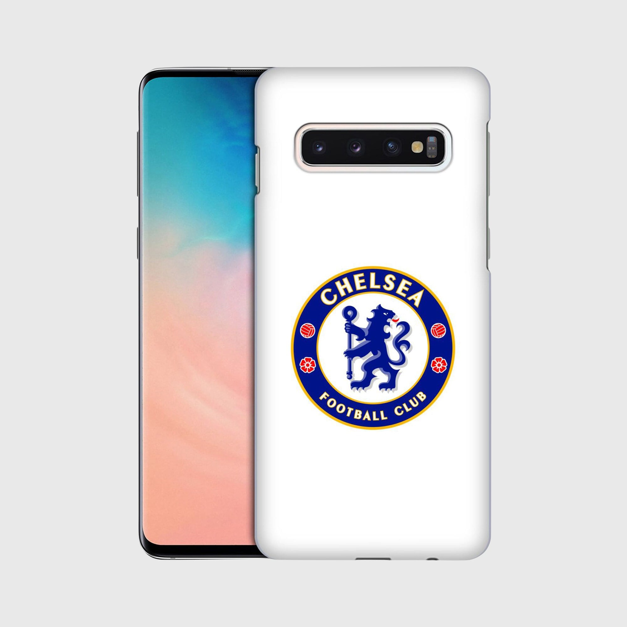 Custodia per cellulare rigida bianca Chelsea - Samsung