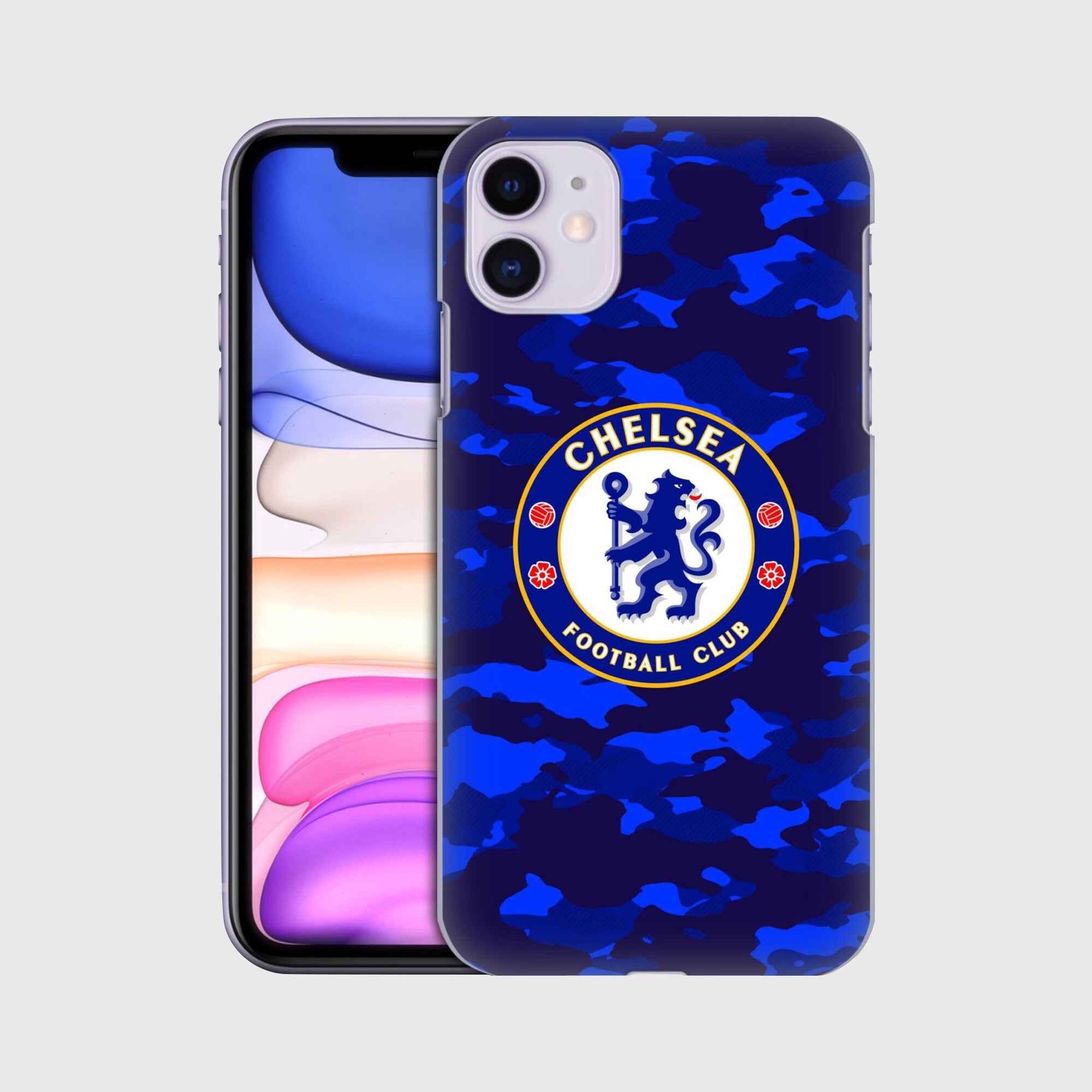 Custodia per cellulare rigida mimetica Chelsea - iPhone