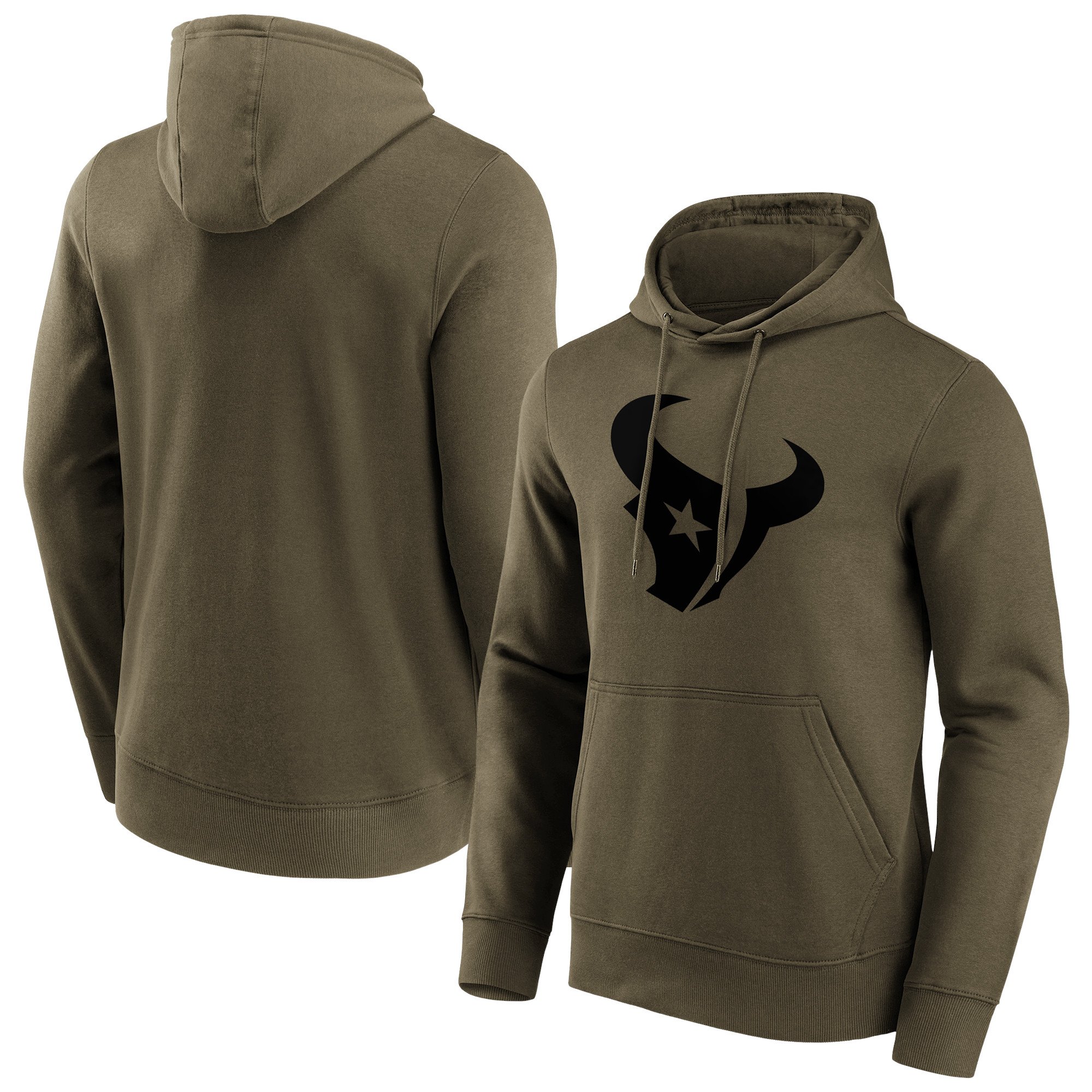 Felpa con cappuccio con logo Houston Texans Fashion Preferred - Uomo - Grandi e alti