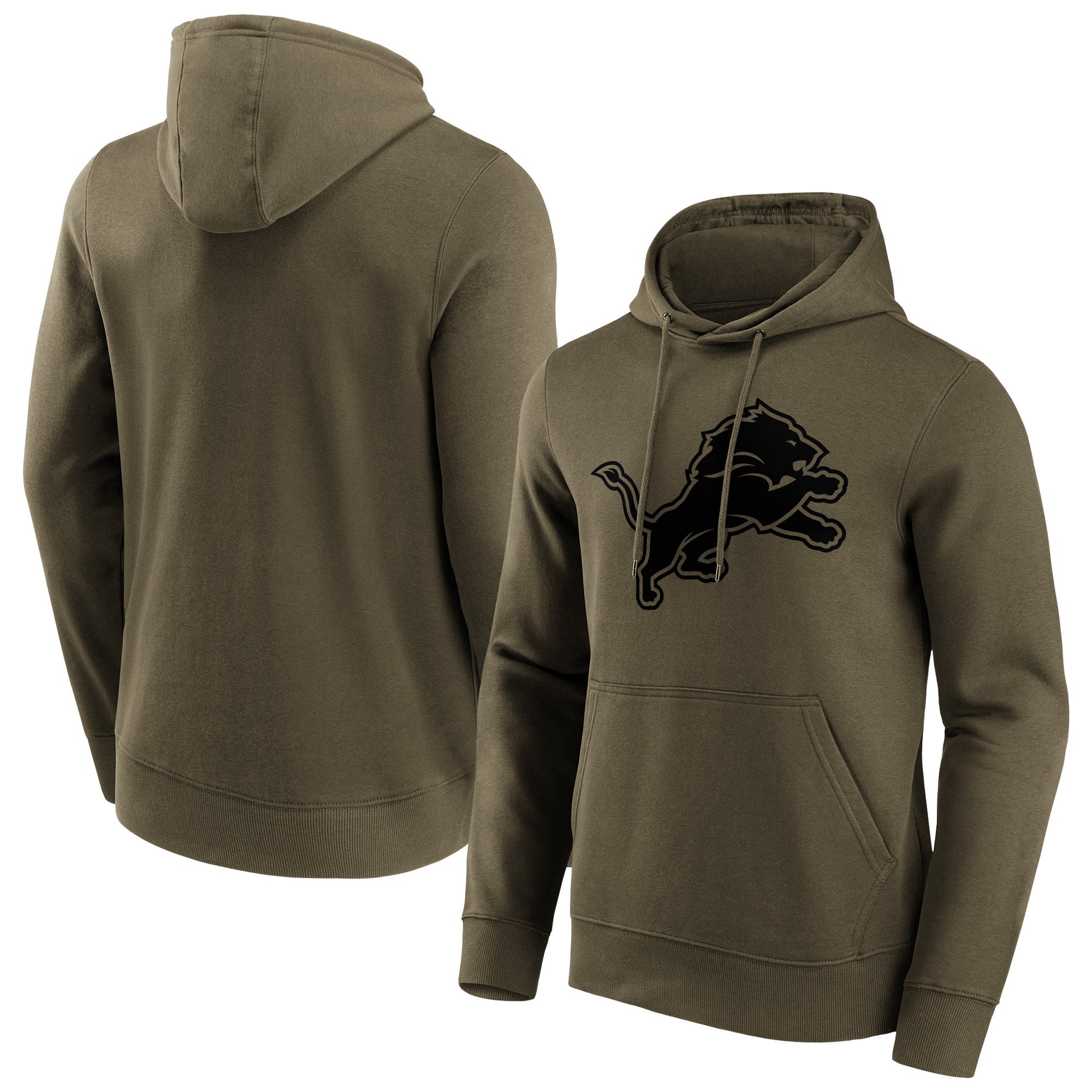 Felpa con cappuccio Detroit Lions Fashion Preferred Logo - Uomo - Grandi e alti