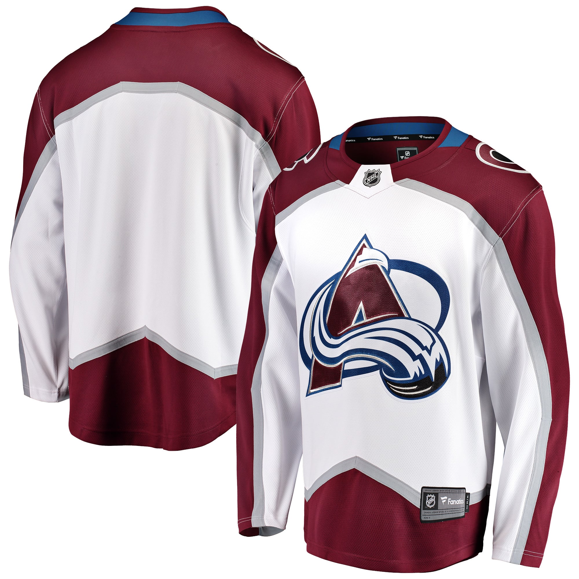 Colorado Avalanche Fanatics Away Breakaway Jersey – Mens