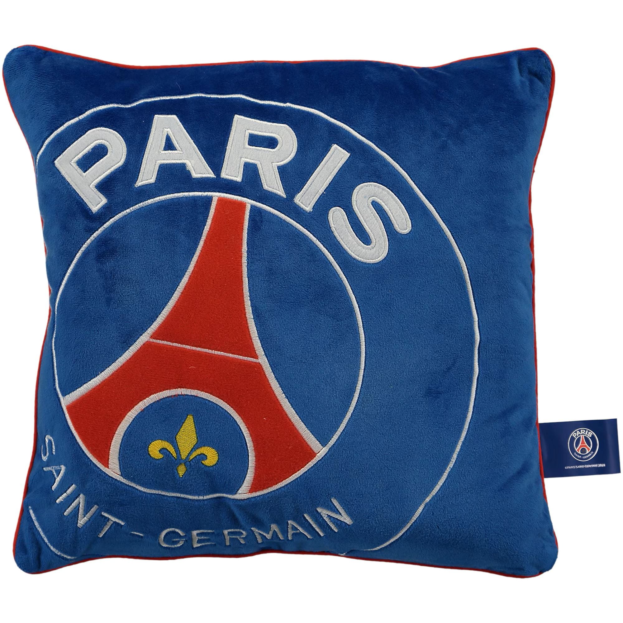 Cuscino con stemma del Paris Saint-Germain 36 x 36