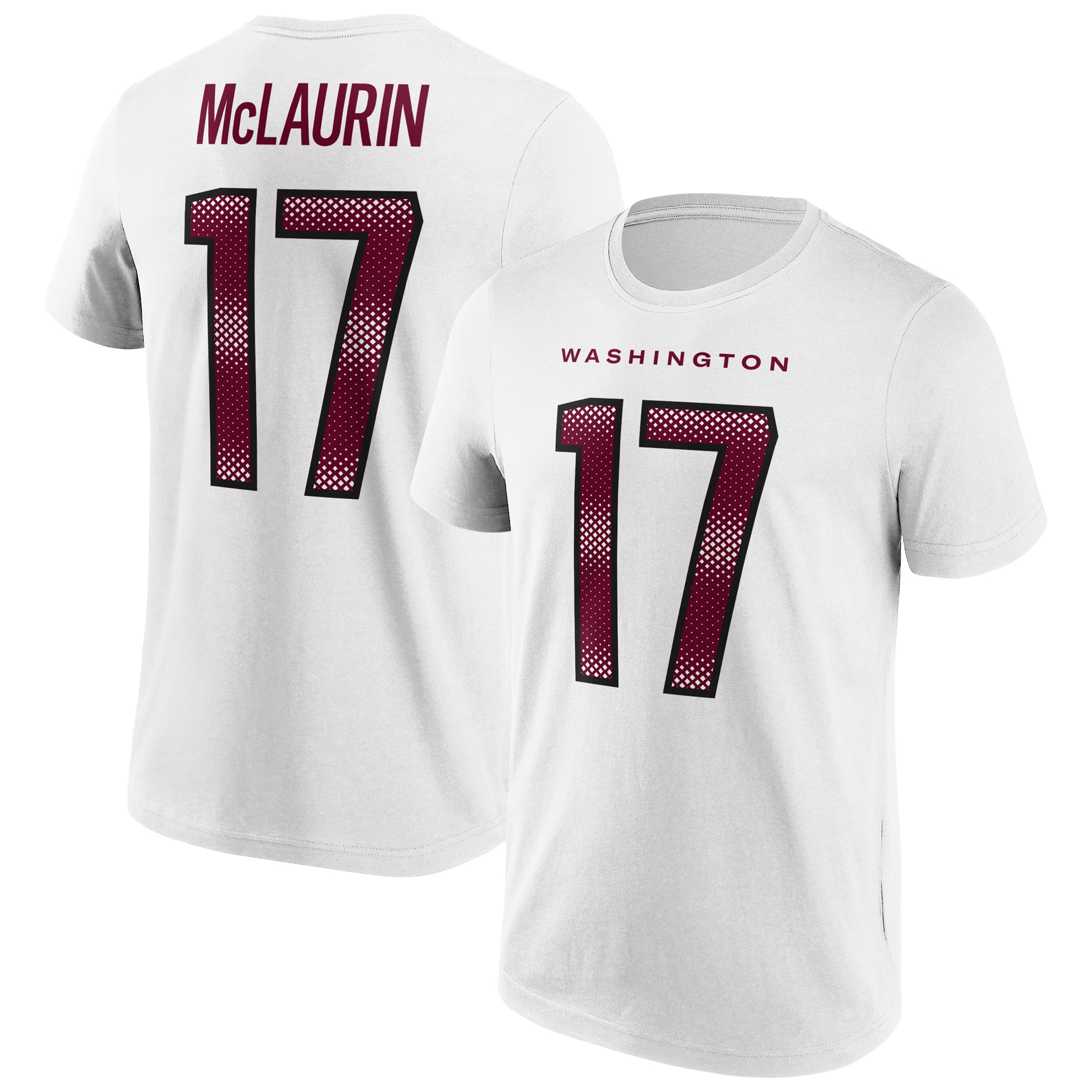 Washington Commanders Road Name & Number T-Shirt - Terry McLaurin - Big & Tall - Mens