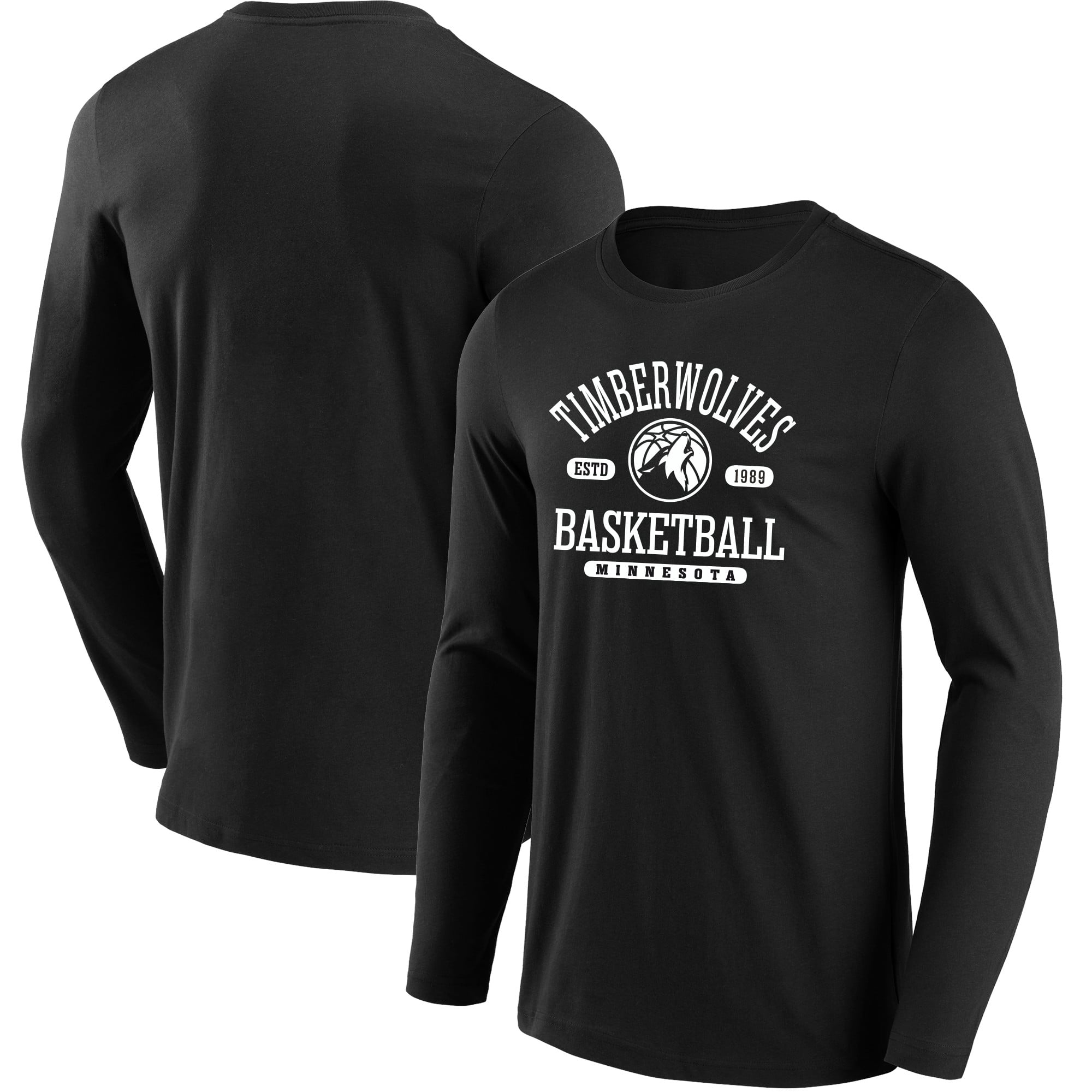 Minnesota Timberwolves Calling Plays T-shirt grafica a maniche lunghe - Uomo