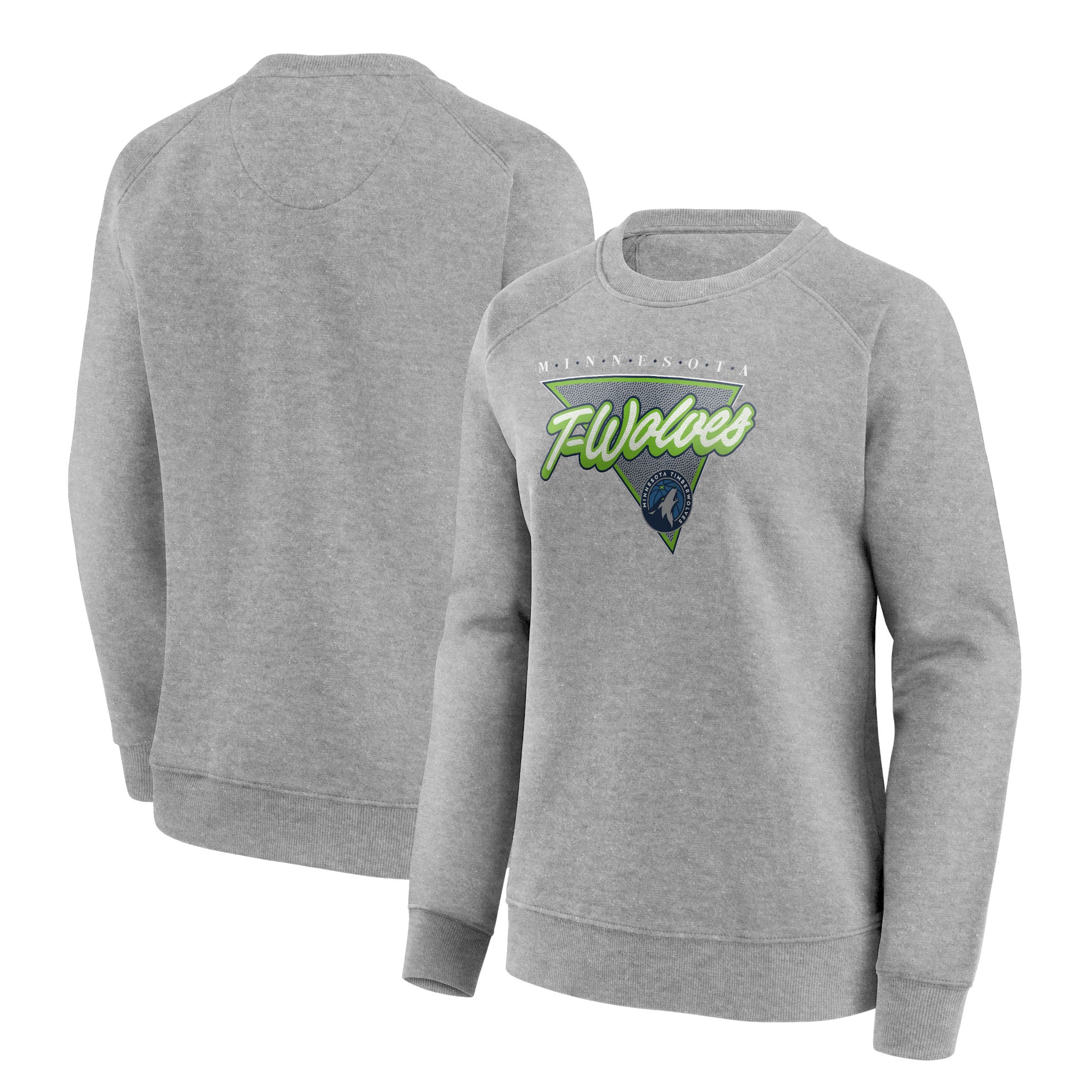 Minnesota Timberwolves Buy Back Graphic Crew Sweatshirt – Womens