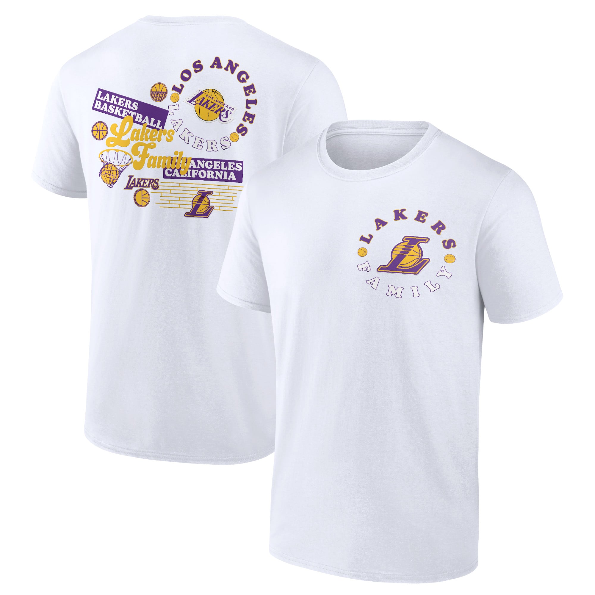 Los Angeles Lakers Street Collective Grafik-T-Shirt – Herren