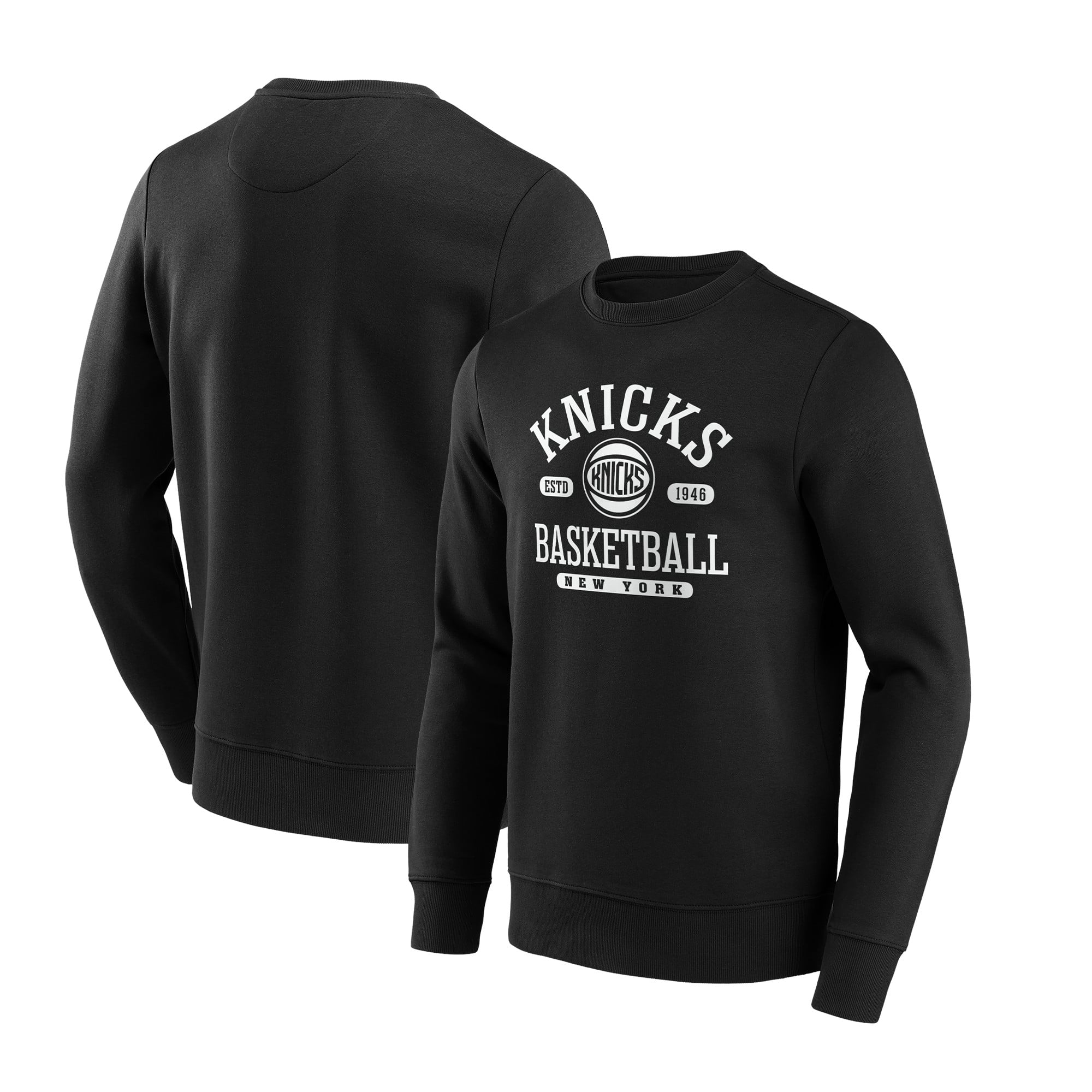New York Knicks nennt das Grafik -Crew Sweatshirt - Herren