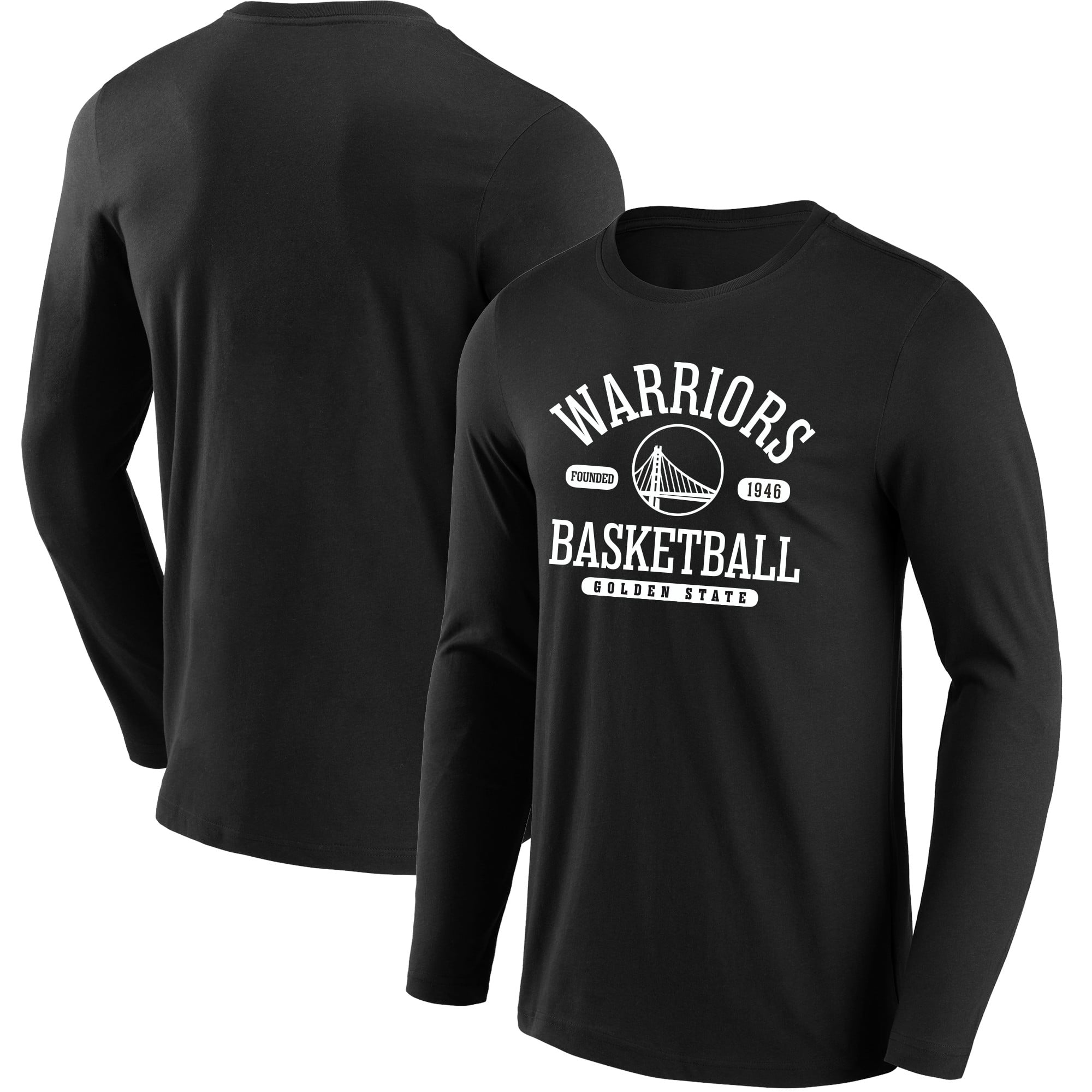 T-shirt a maniche lunghe con grafica Golden State Warriors Calling Plays - Uomo