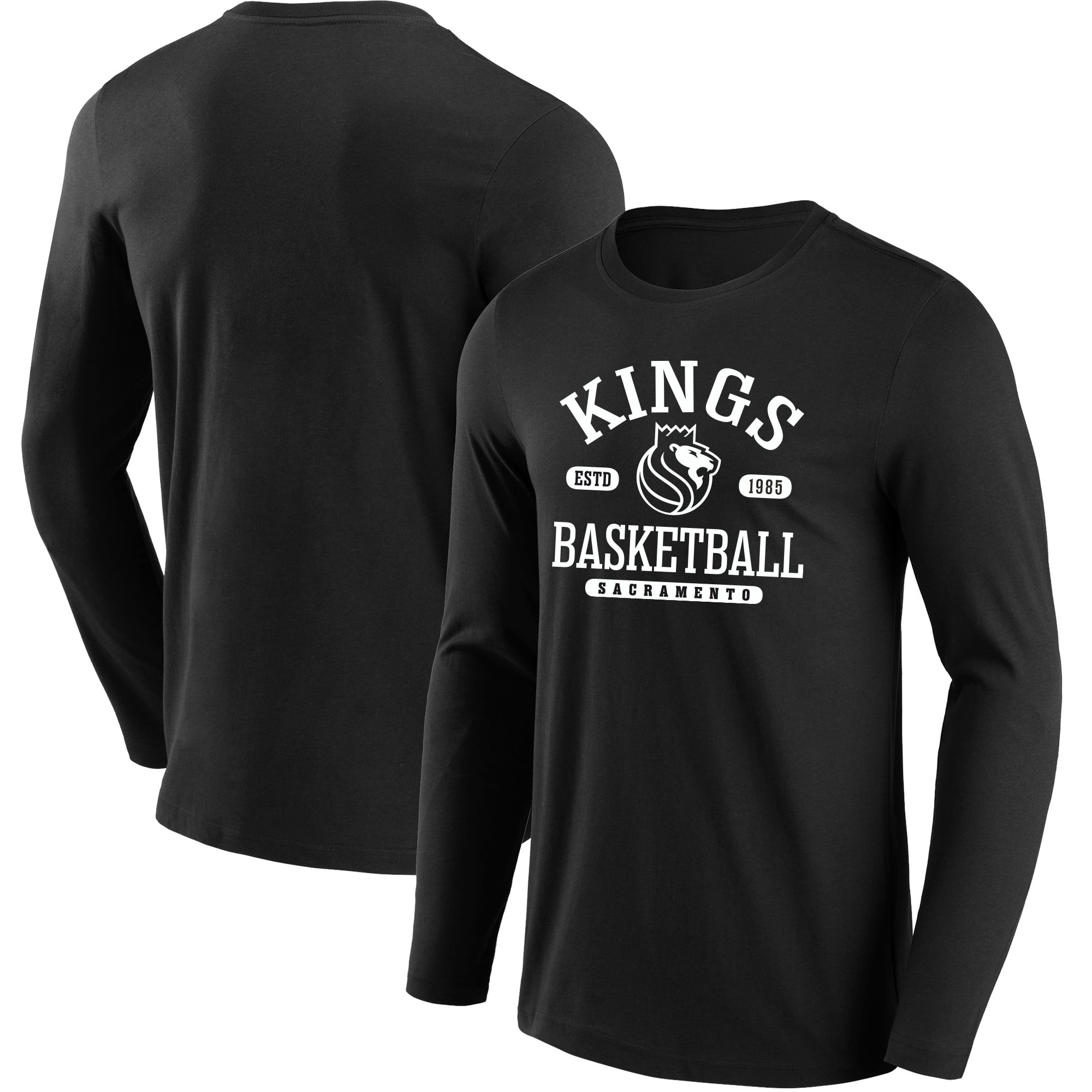 T-shirt a maniche lunghe con grafica Sacramento Kings Calling Plays - Uomo