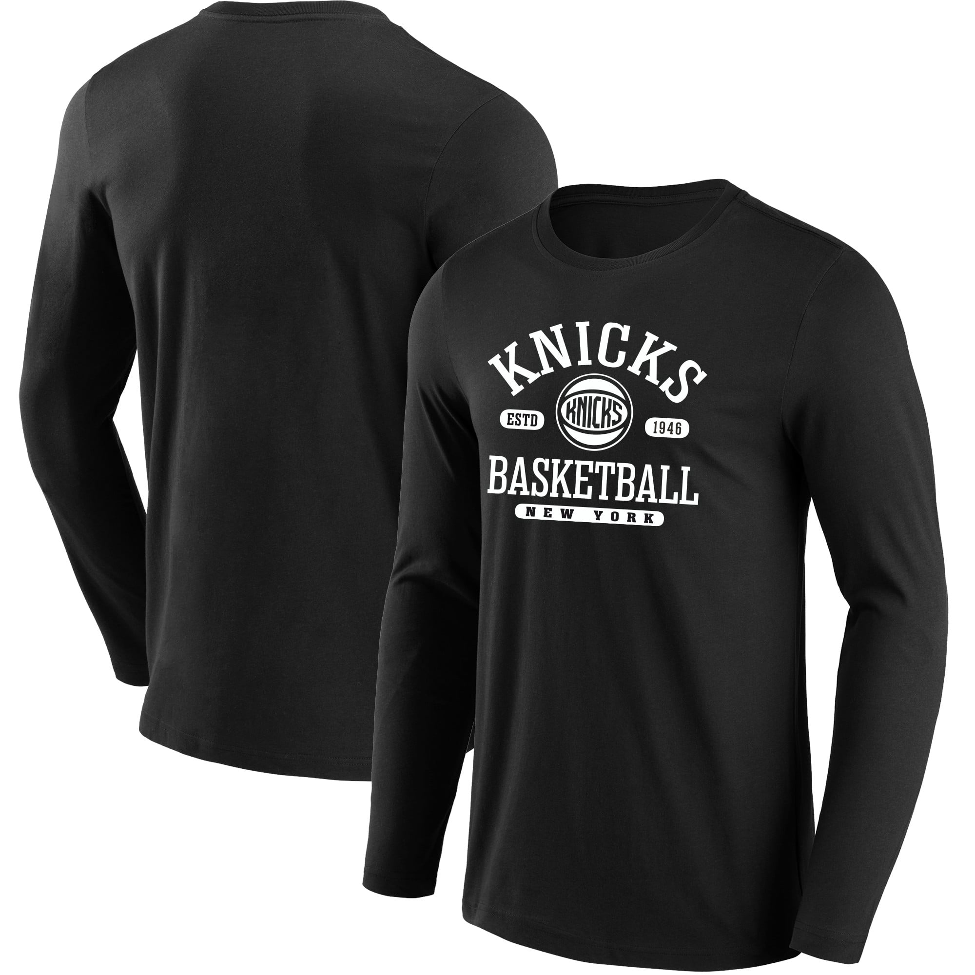 T-shirt a maniche lunghe con grafica Calling Plays dei New York Knicks - Uomo